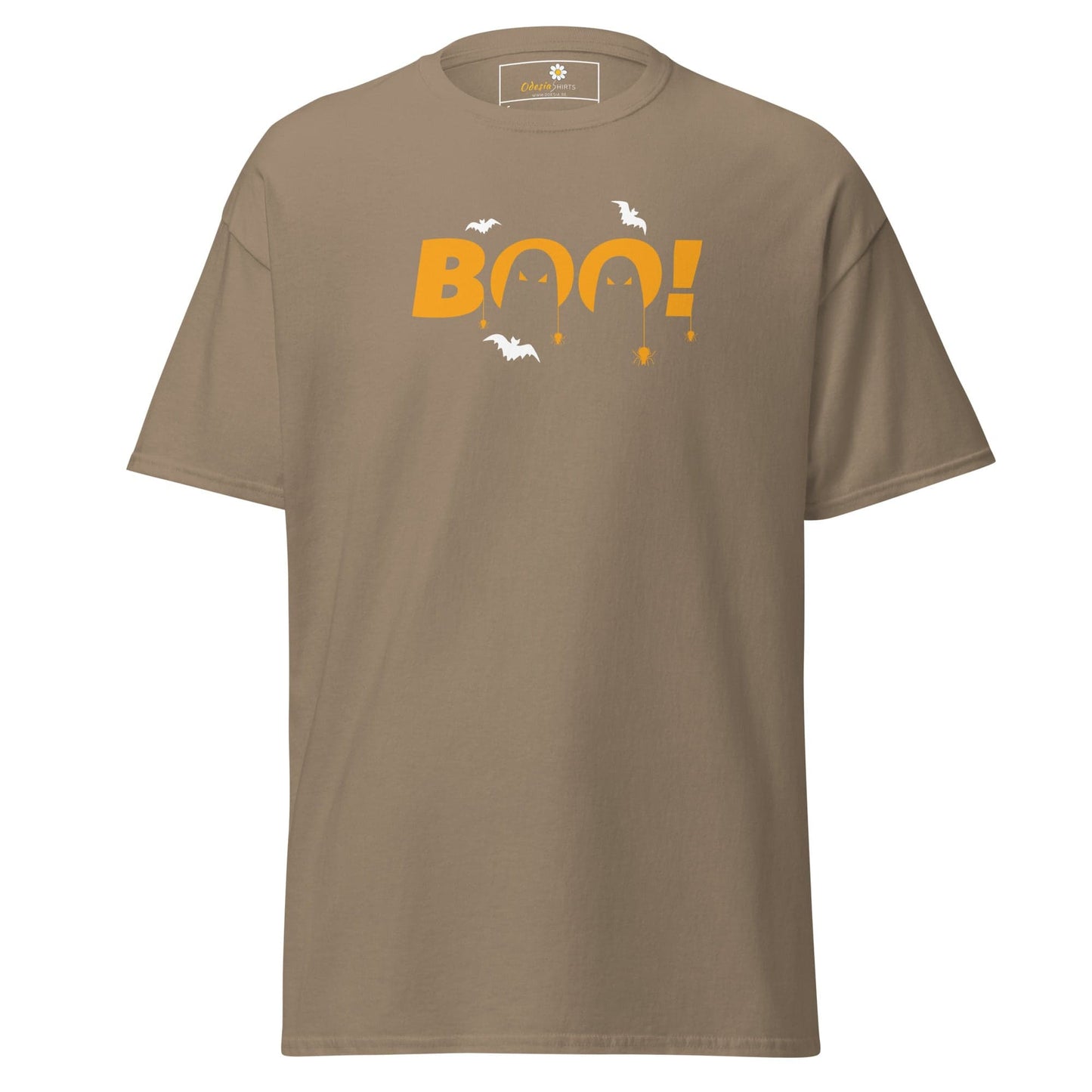 Unisex classic t-shirt - SEASONAL HALLOWEEN BOO - REGULAR - Brown Savana / S