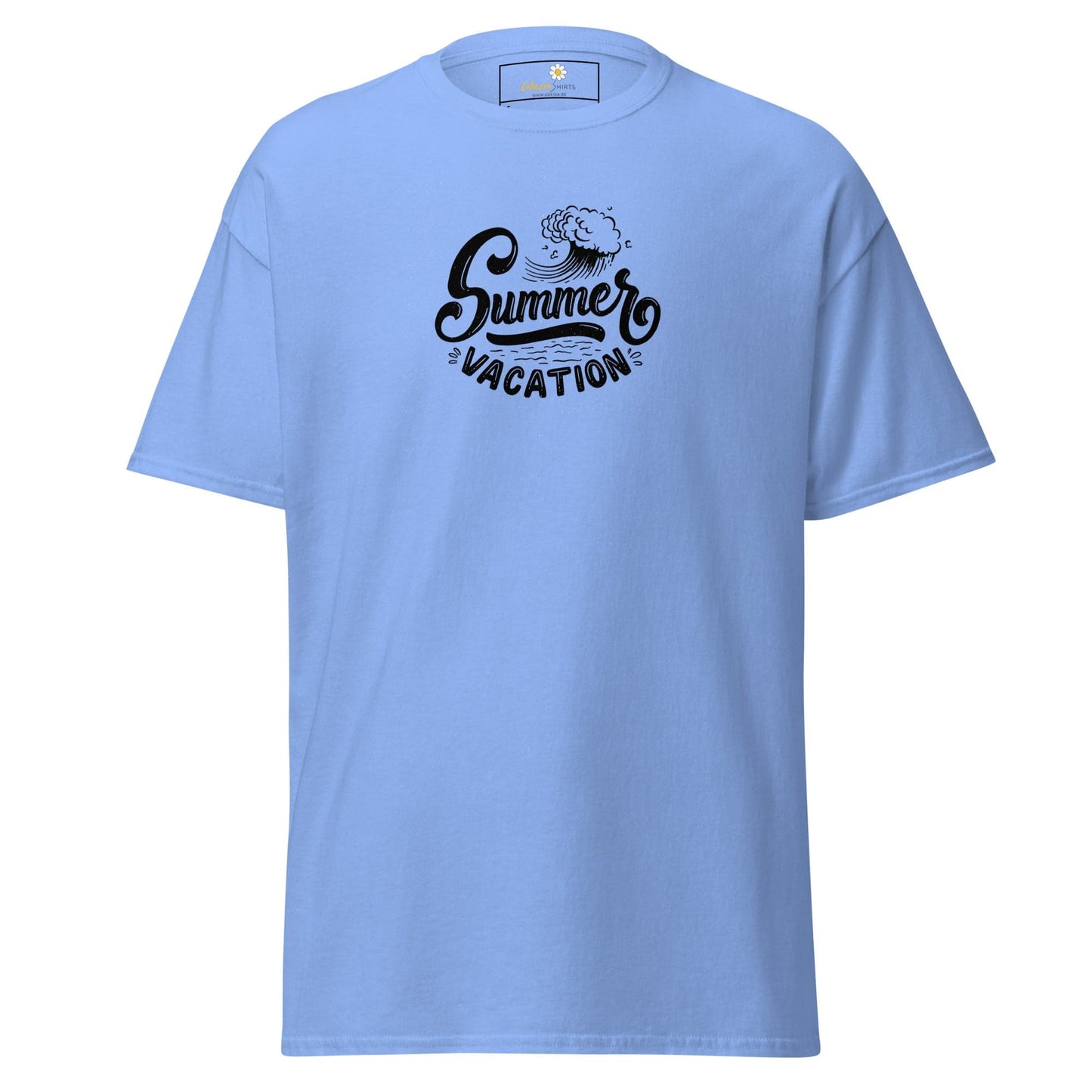 Unisex classic tee - SUMMER VACATION - REGULAR - Carolina Blue / S