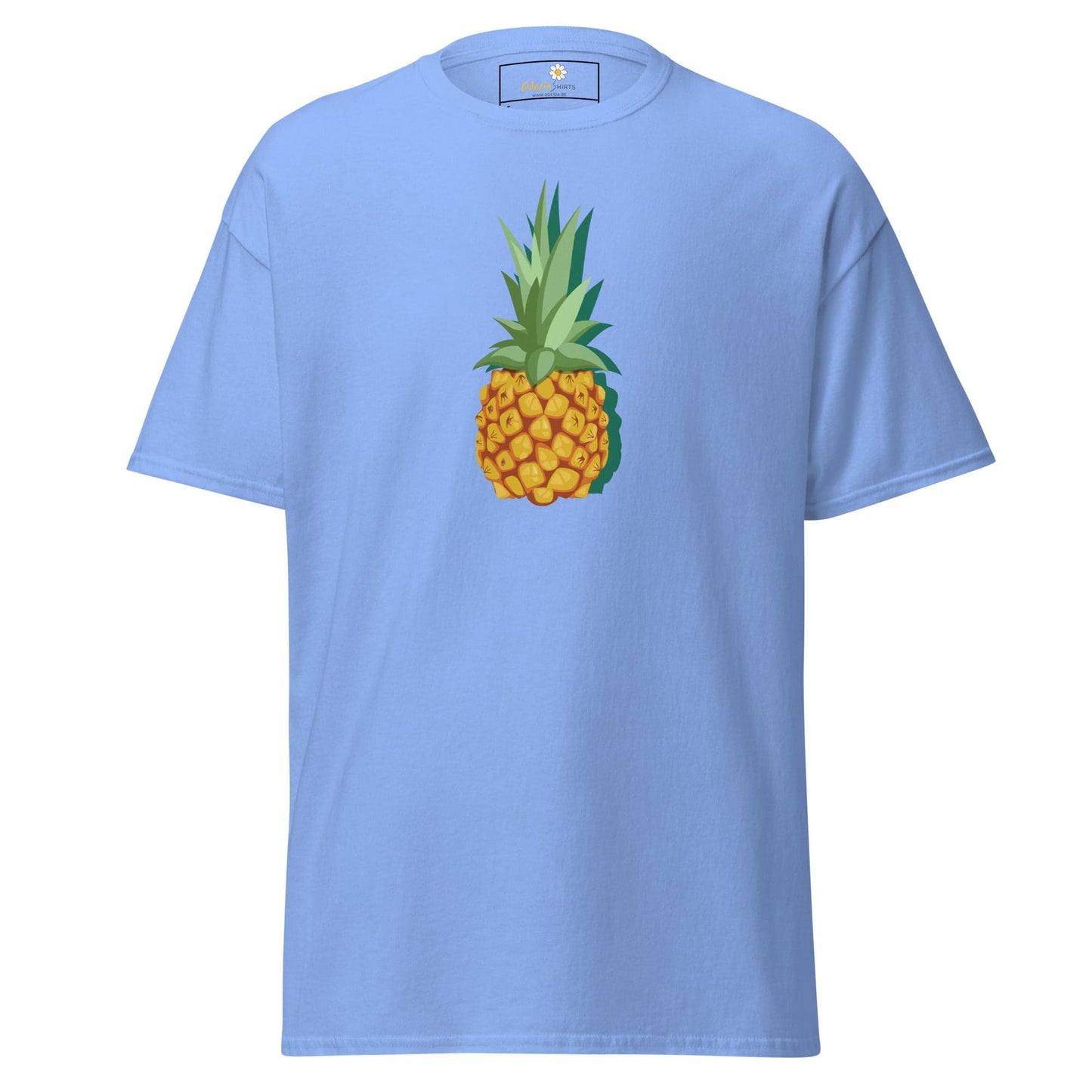 Unisex classic tee - SUMMER PINEAPPLE - REGULAR - Carolina Blue / S