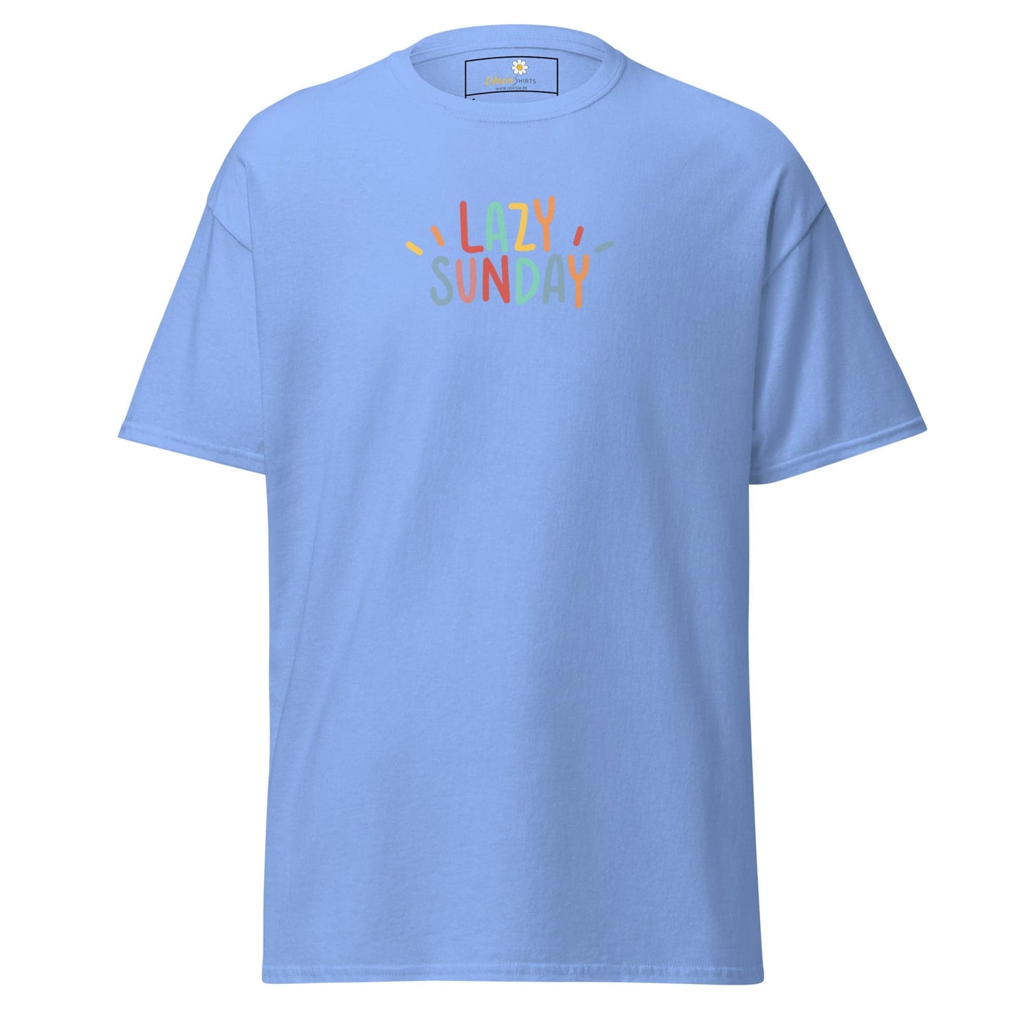 Unisex classic tee - MISC LAZY SUNDAY - REGULAR - Carolina Blue / S