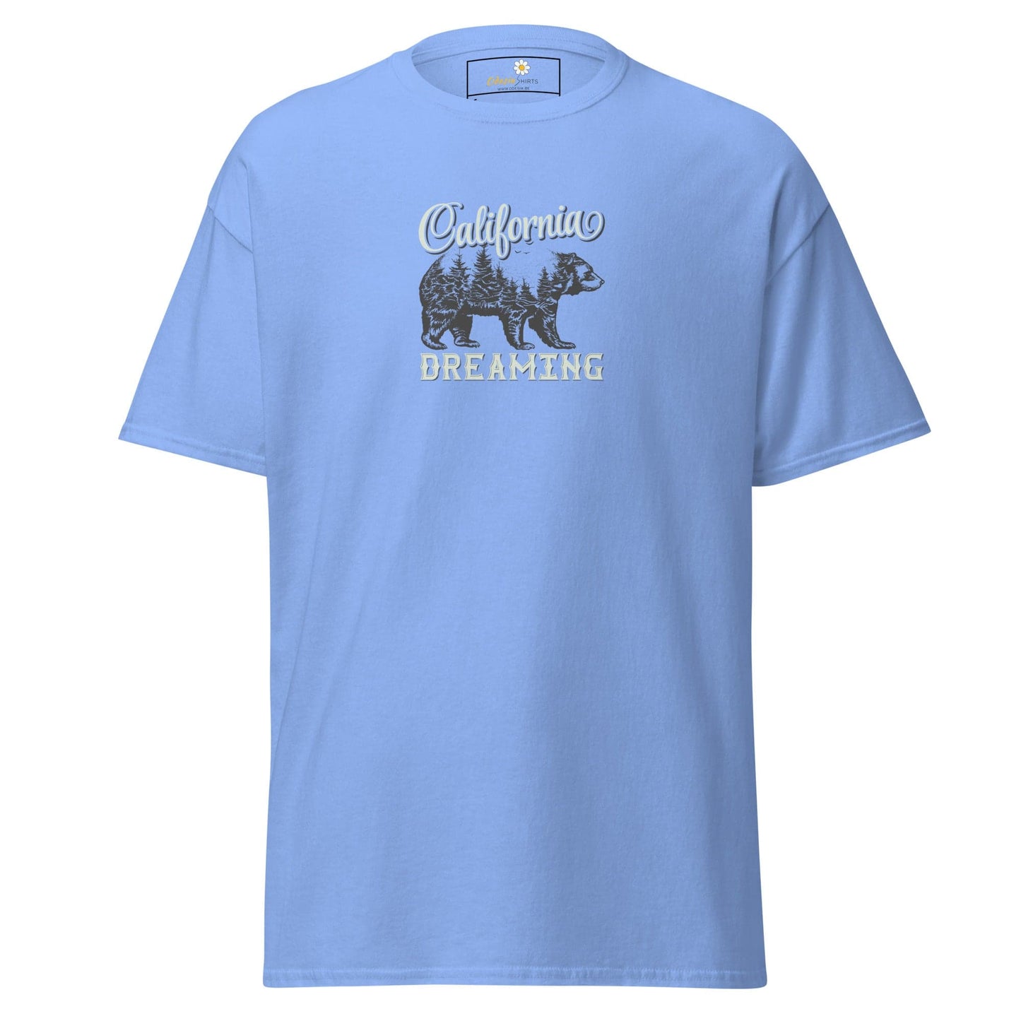 Unisex classic tee - WILD LIFE CALIFORNIA DREAMING - REGULAR - Carolina Blue / S