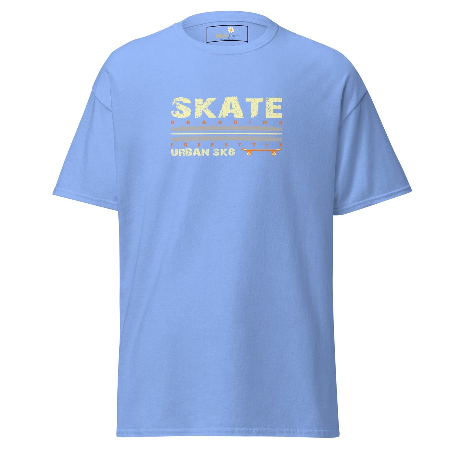 Unisex classic t-shirt - SPORT SKATEBOARDING - REGULAR - Carolina Blue / S