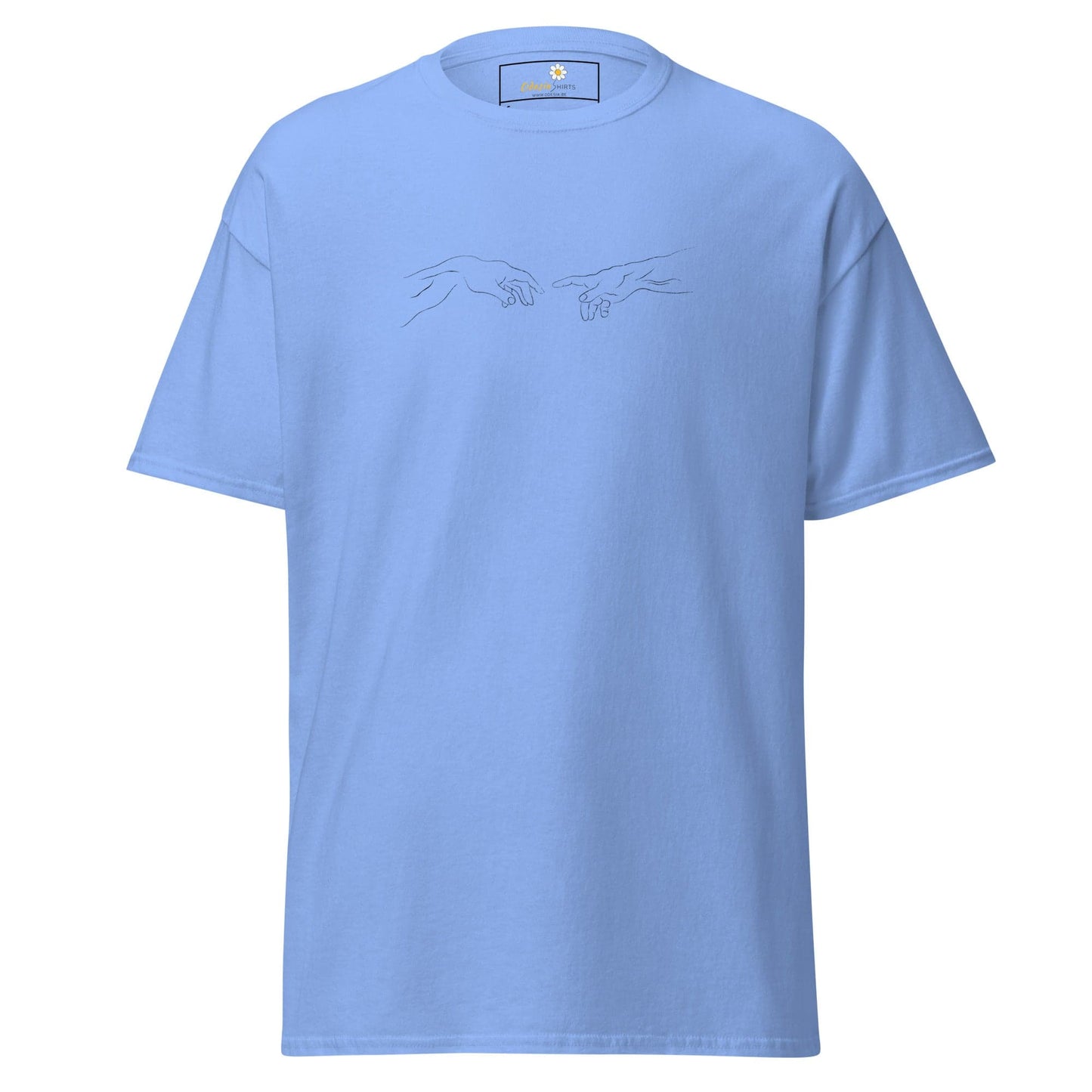 Unisex classic tee - SPIRITUAL TOUCH OF GOD - REGULAR - Carolina Blue / S