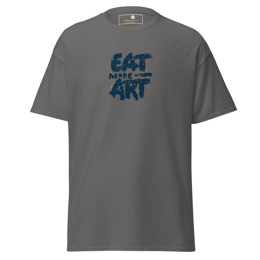 Unisex classic tee - MISC EAT MORE ART - REGULAR - Charcoal / S
