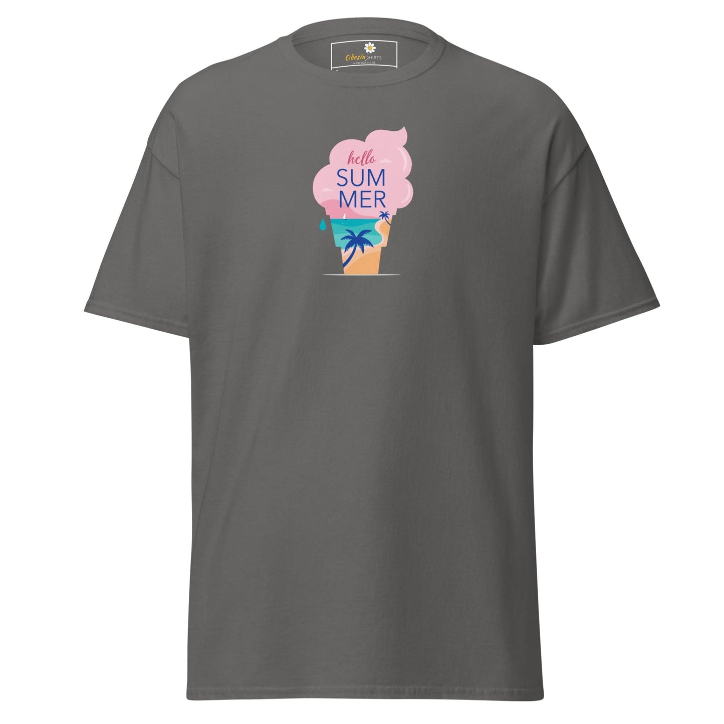 Unisex classic tee - SUMMER MISC ICE - REGULAR - Charcoal / S