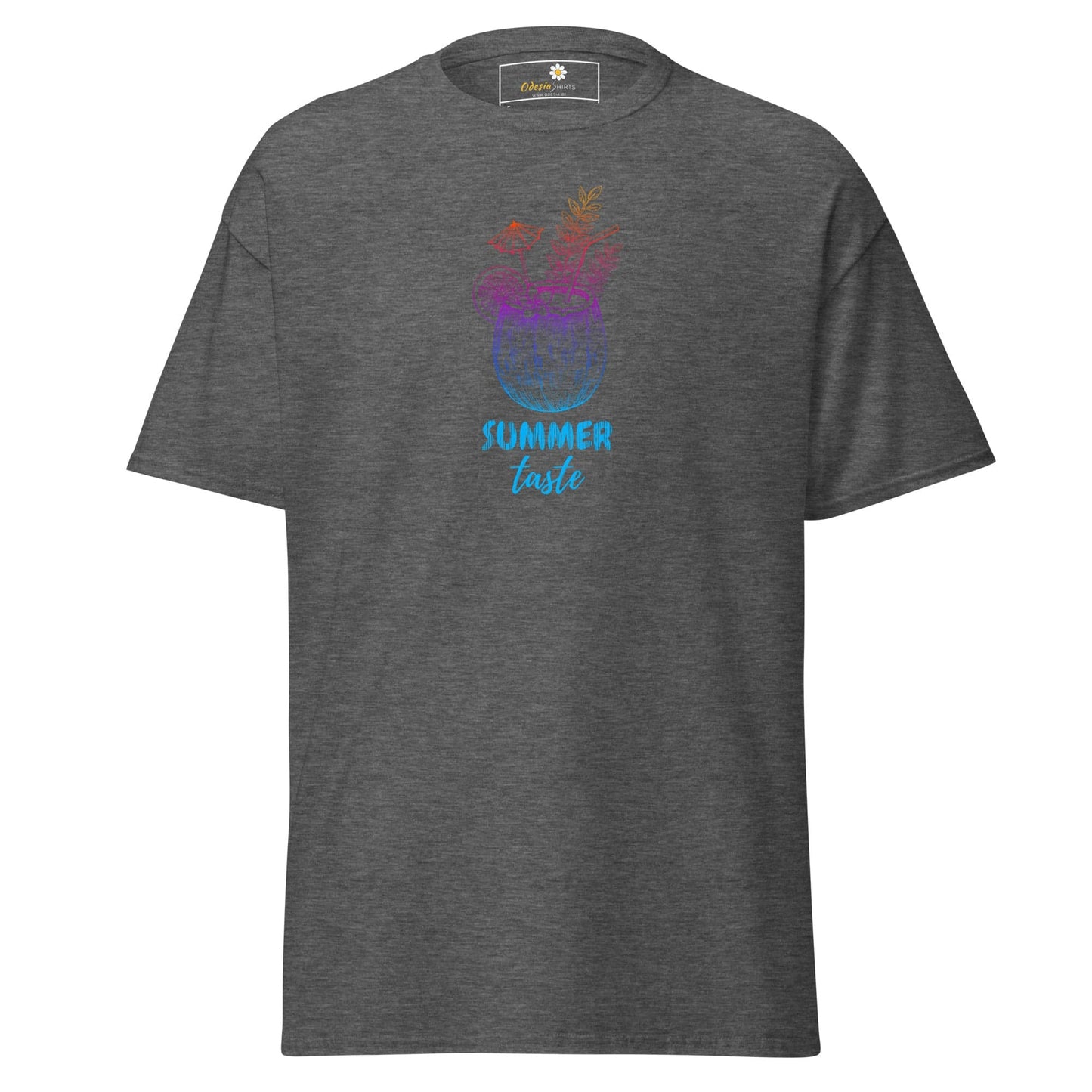 Unisex classic t-shirt - SUMMER MISC TASTE - REGULAR - Dark Heather / S