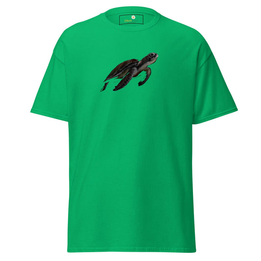 Unisex classic tee - WILD LIFE SEA TURTLE - REGULAR - Irish Green / S