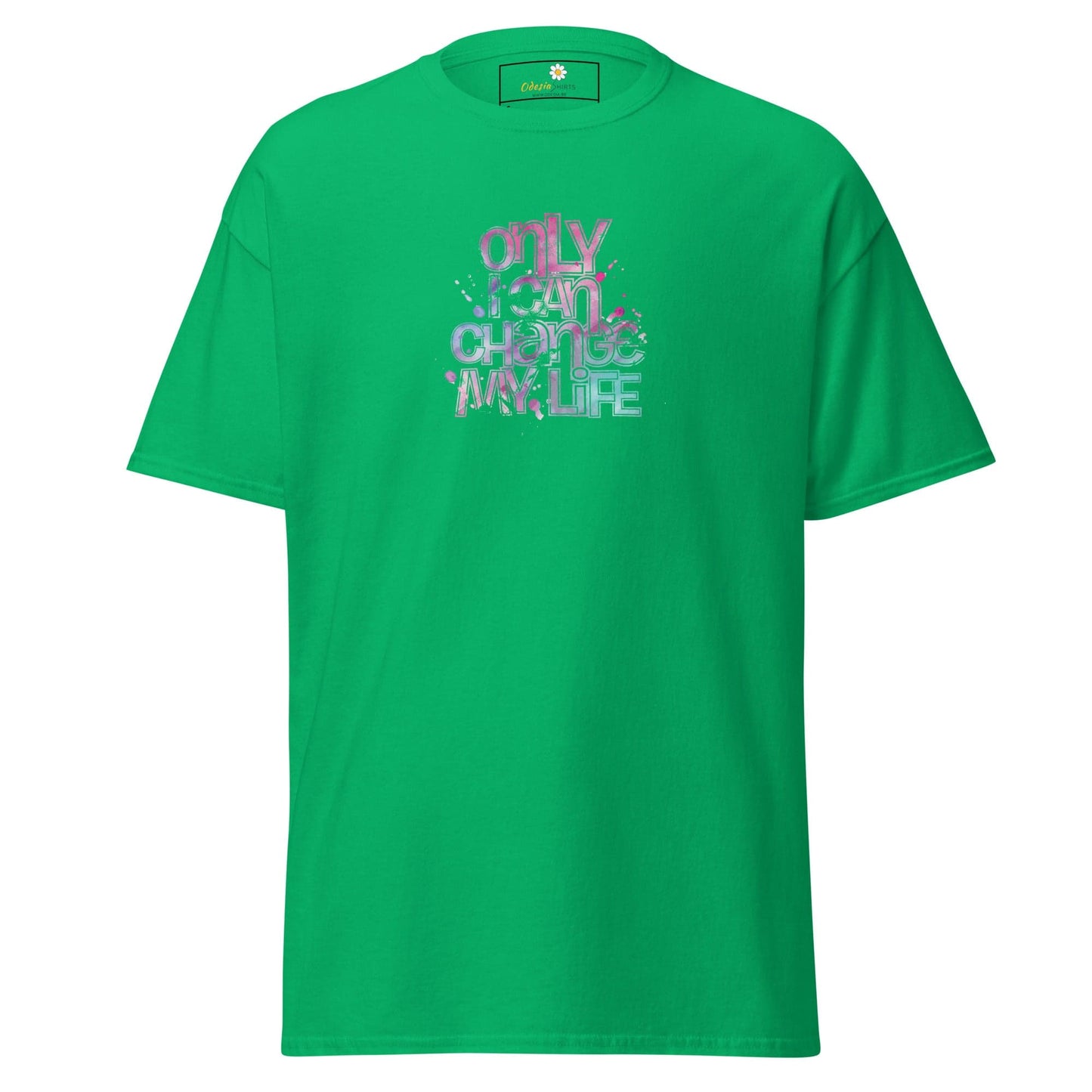 Unisex classic tee - TEXT ONLY I CAN CHANGE - REGULAR - Irish Green / S