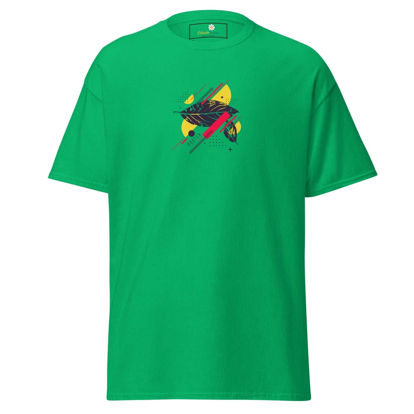 Unisex classic t-shirt - ABSTRACT SHAPES - REGULAR - Irish Green / S