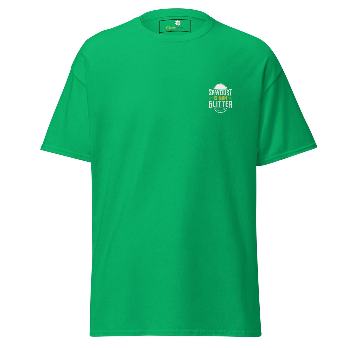 Unisex classic tee - MISC FUN SAWDUST GLITTER POCKET - REGULAR - Irish Green / S
