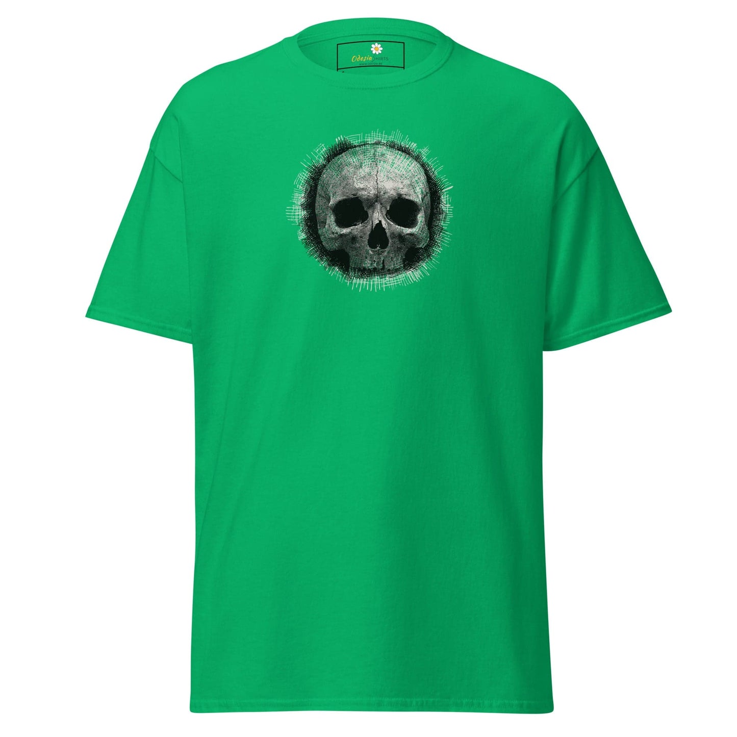 Unisex classic tee - SKULL - REGULAR - Irish Green / S