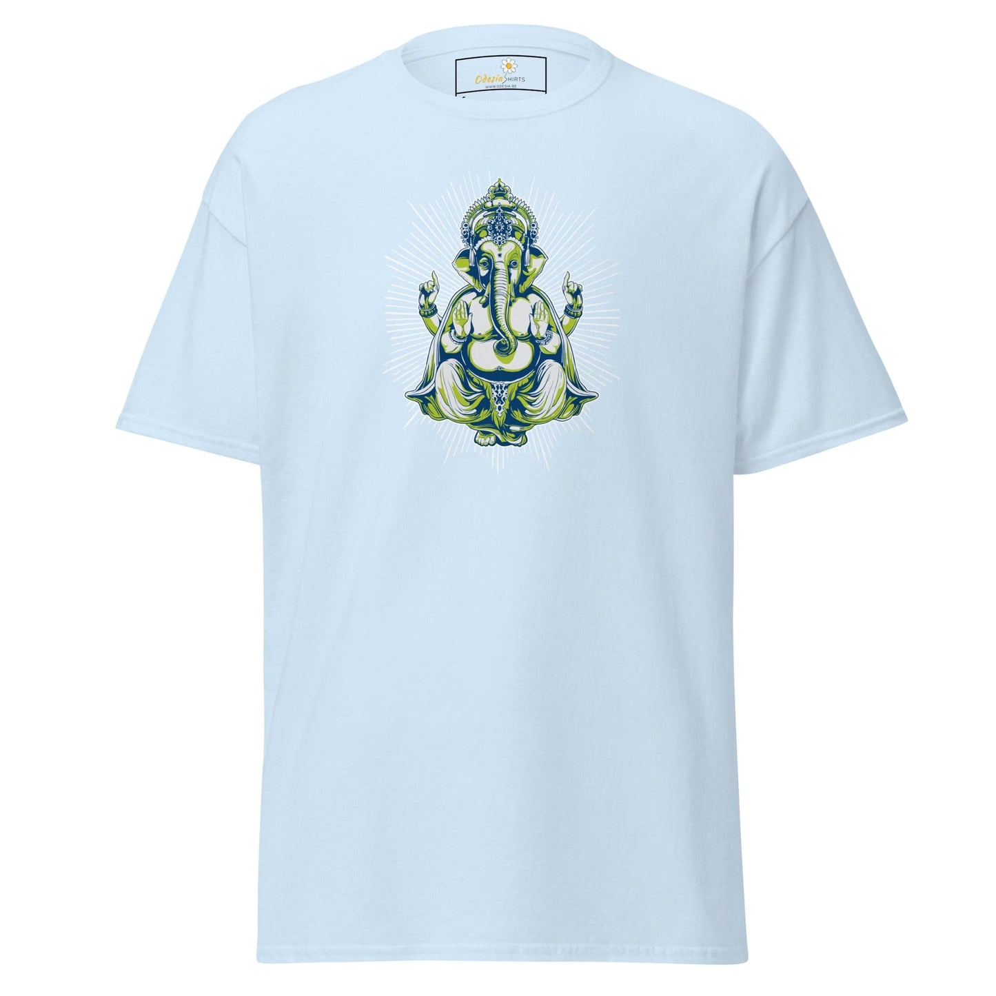 Unisex classic tee - SPIRITUAL GANESH - REGULAR - Light Blue / S
