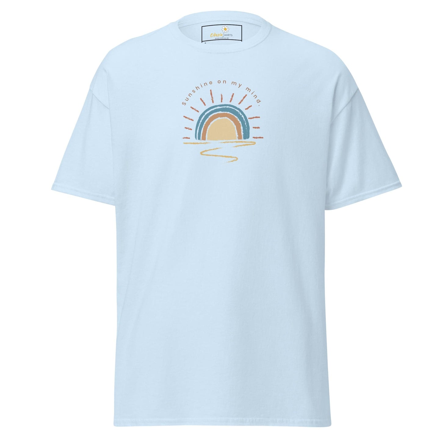 Unisex classic tee - SUMMER SUNSHINE ON MIND - REGULAR - Light Blue / S