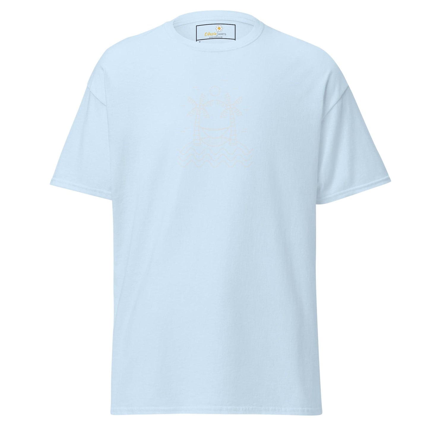 Unisex classic tee - SUMMER SUNNY ISLAND - REGULAR - Light Blue / S