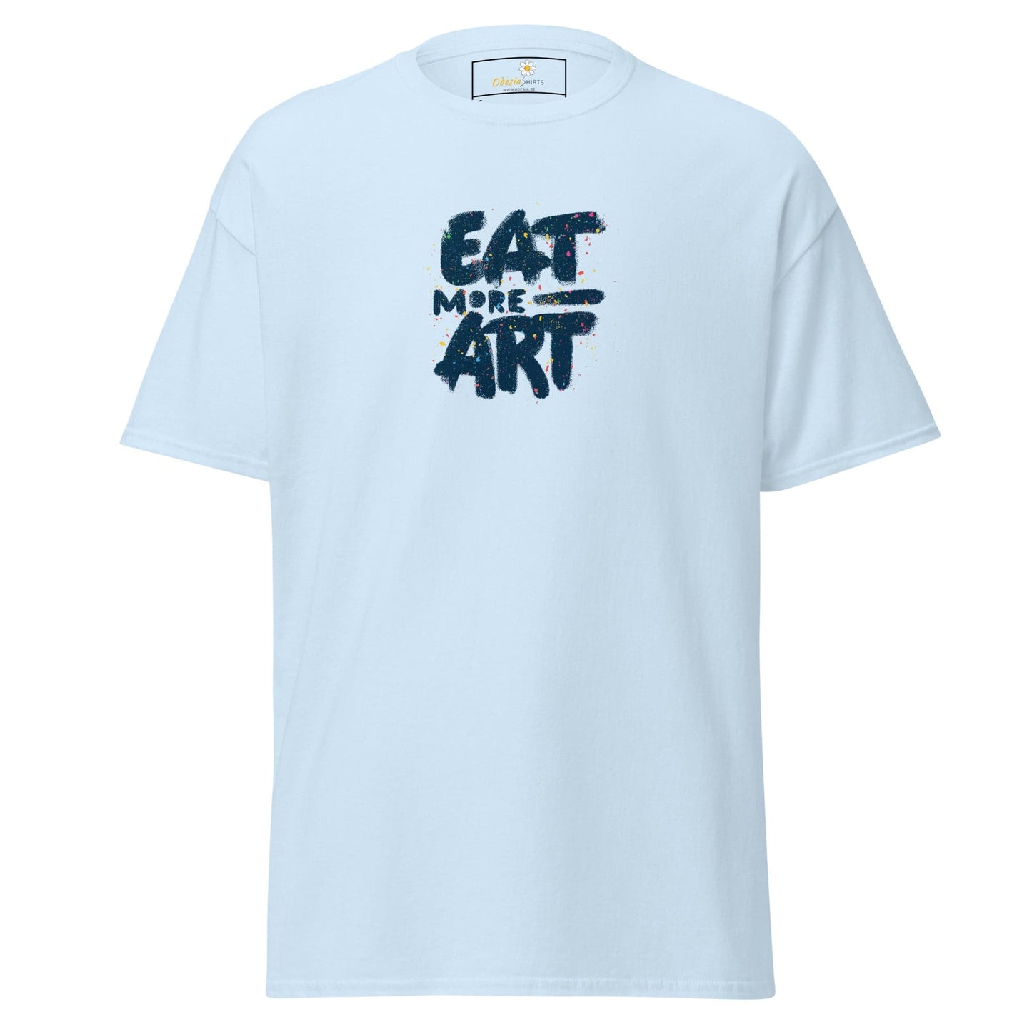 Unisex classic tee - MISC EAT MORE ART - REGULAR - Light Blue / S