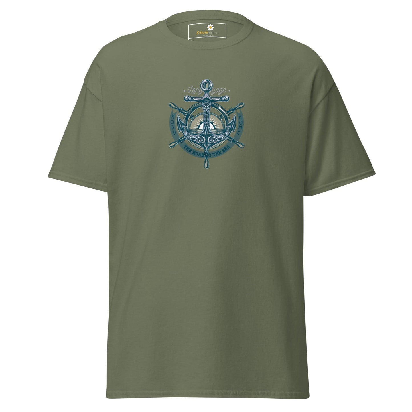 Unisex classic tee - MISC THE ROAR THE SEA - REGULAR - Military Green / S