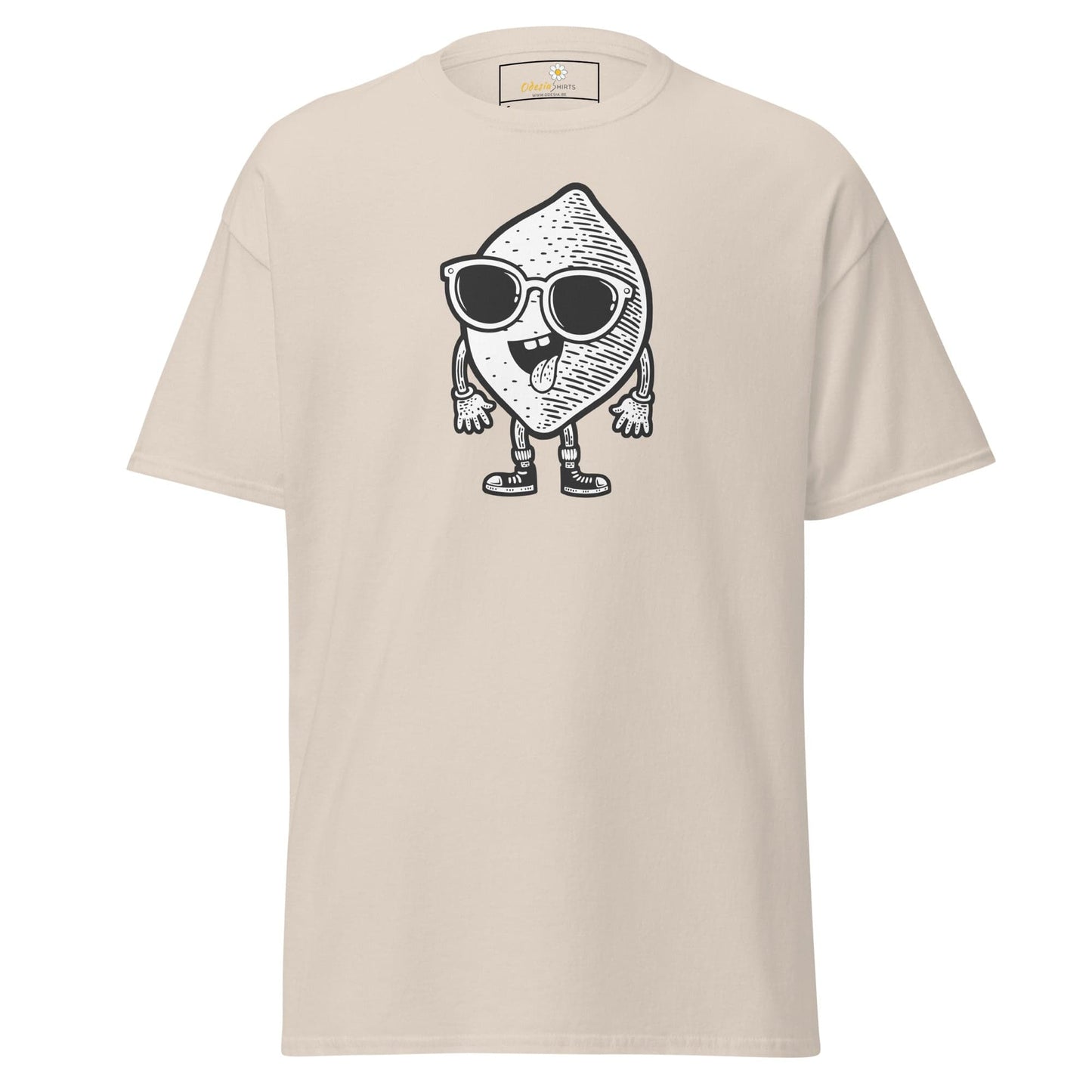 Unisex classic t-shirt - FUN LEMON FACE - REGULAR - Natural / S