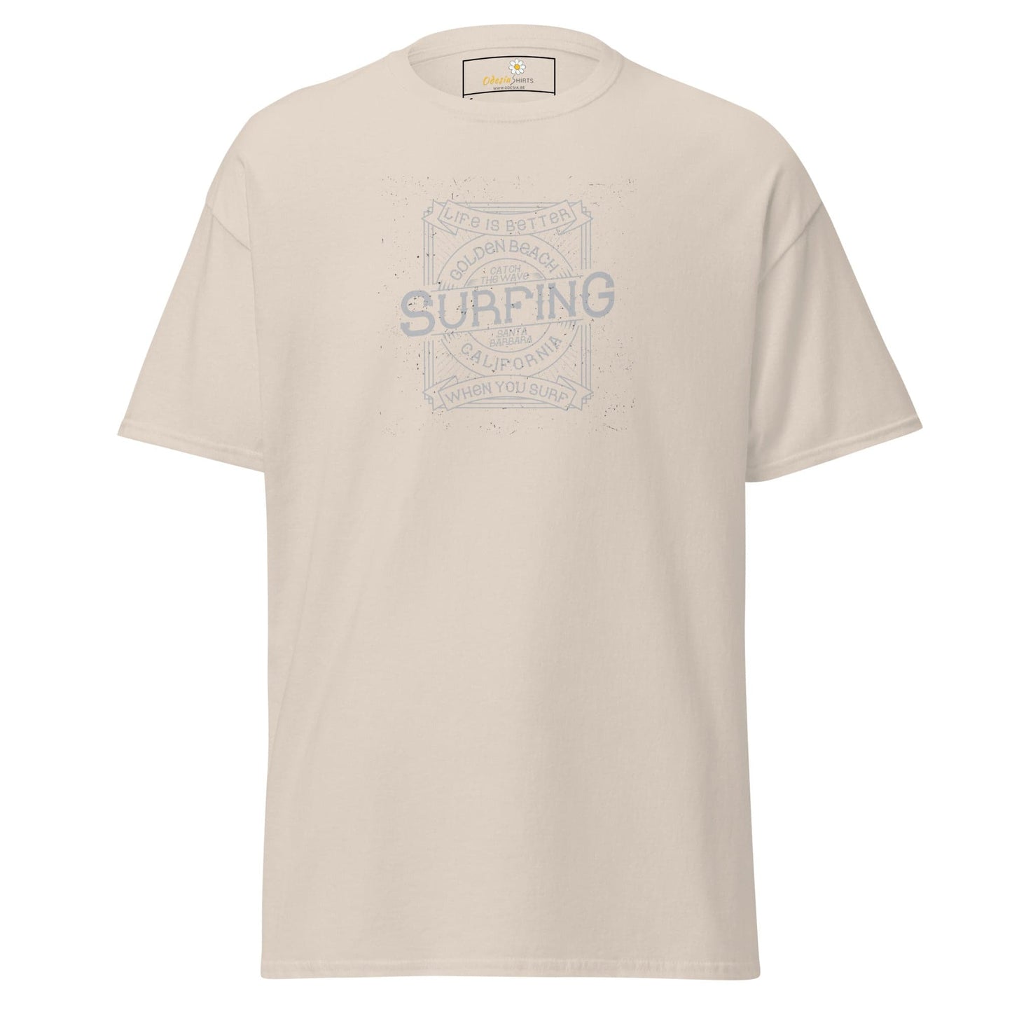 Unisex classic tee - SPORT GOLDEN BEACH SURFING - REGULAR - Natural / S