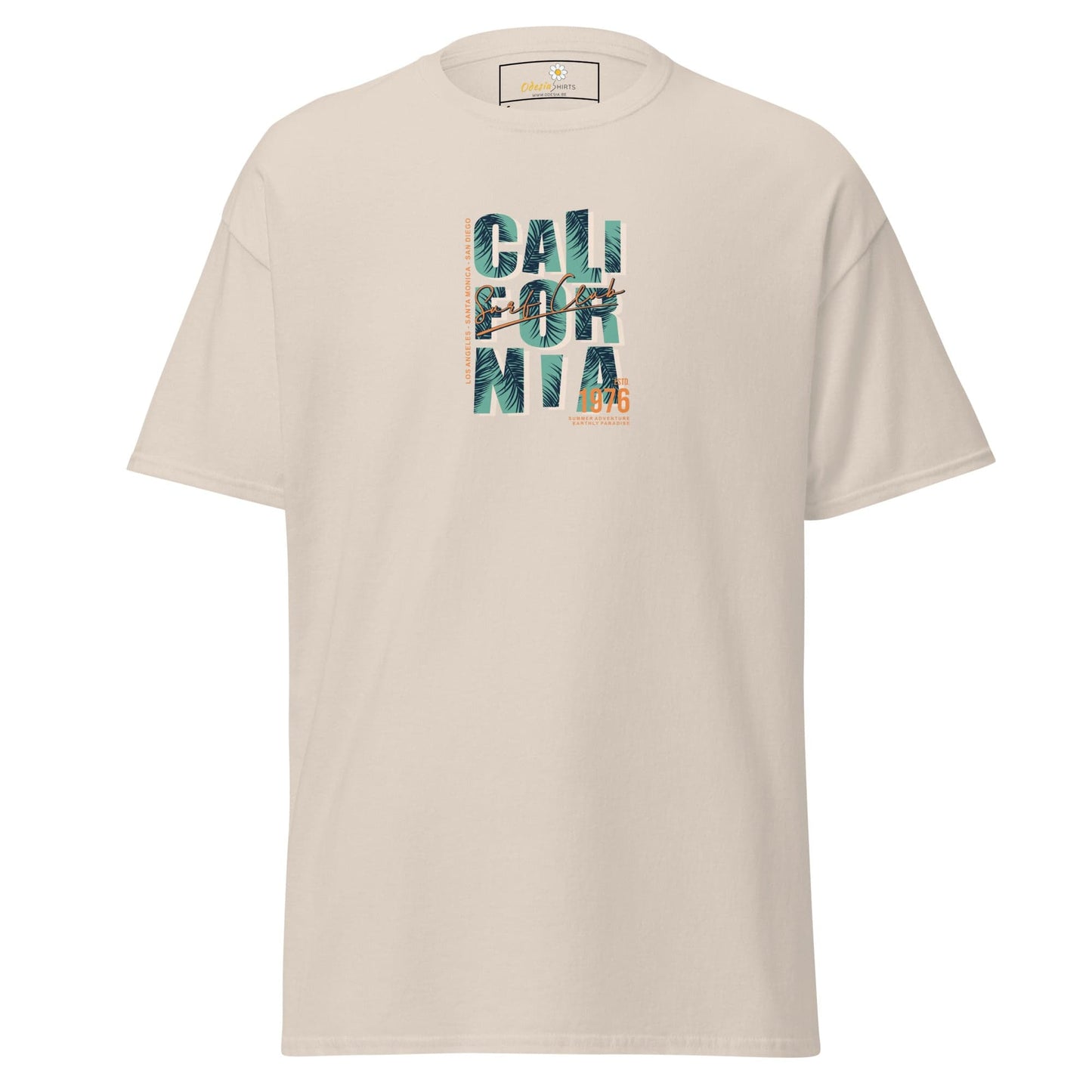Unisex classic tee - TEXT CALIFORNIA - REGULAR - Natural / S