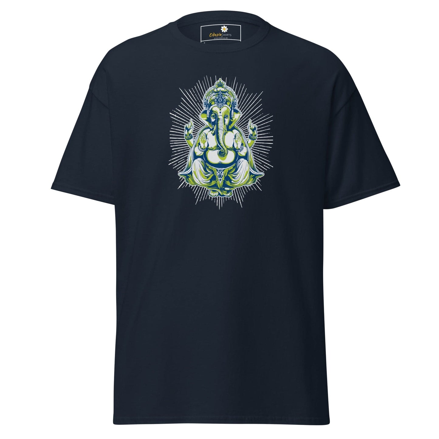 Unisex classic tee - SPIRITUAL GANESH - REGULAR - Navy / S