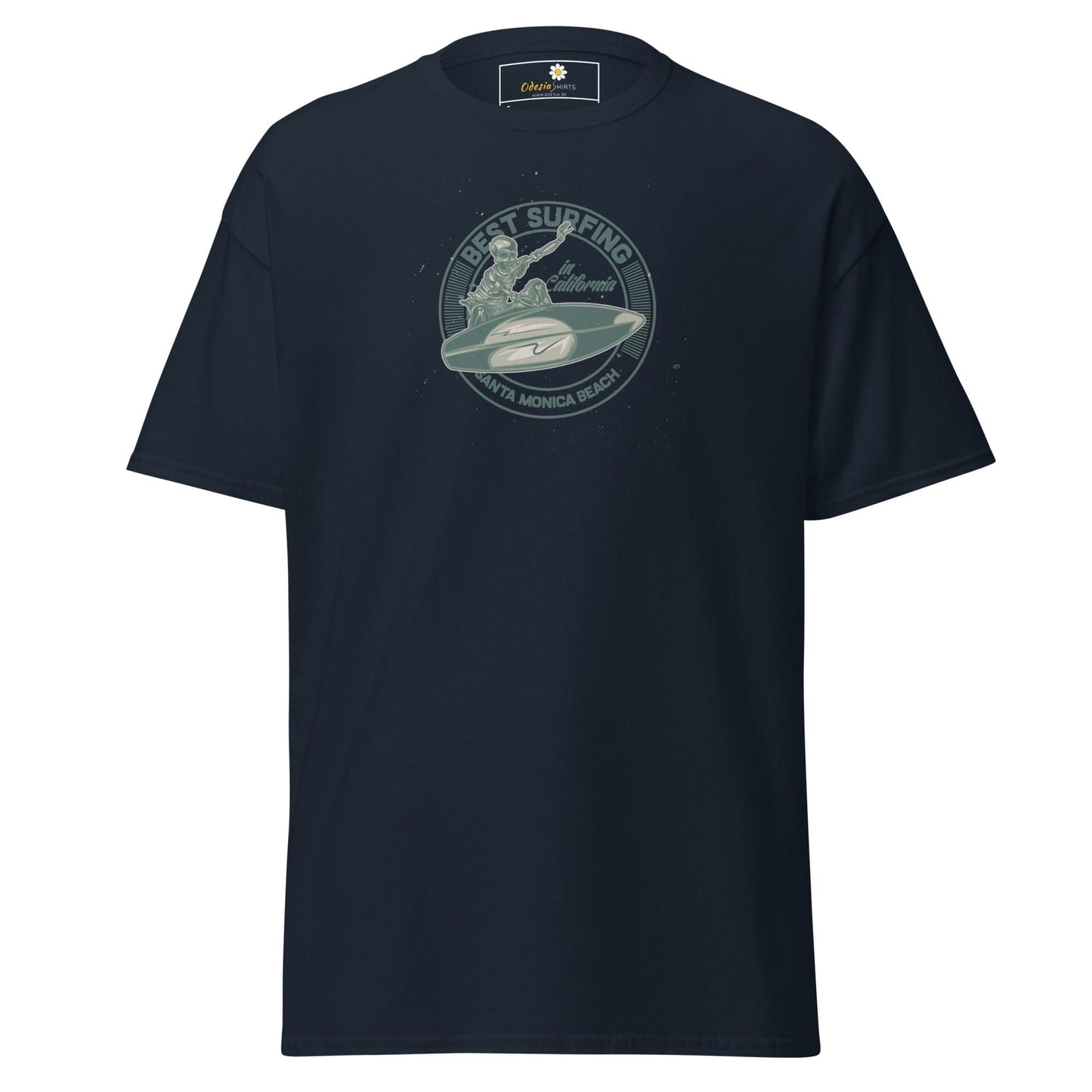 Unisex classic t-shirt - SPORT BEST SURFING - REGULAR - Navy / S