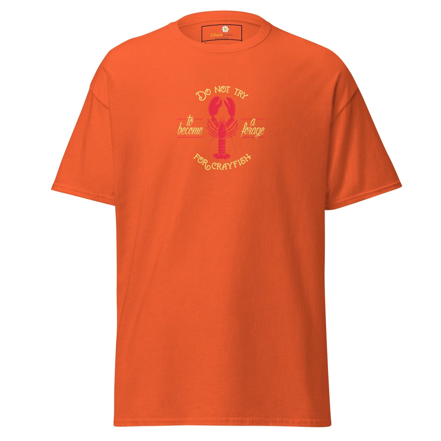Unisex classic tee - WILD LIFE CRAYFISH - REGULAR - Orange / S
