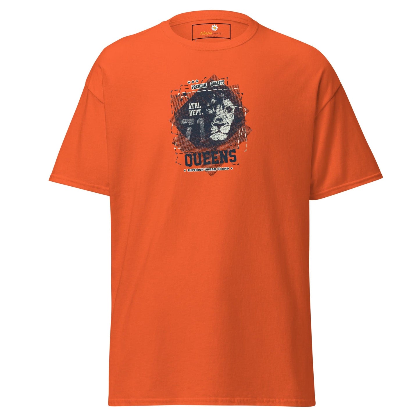 Unisex classic tee - URBAN WILD LIFE 71 QUEENS - REGULAR - Orange / S