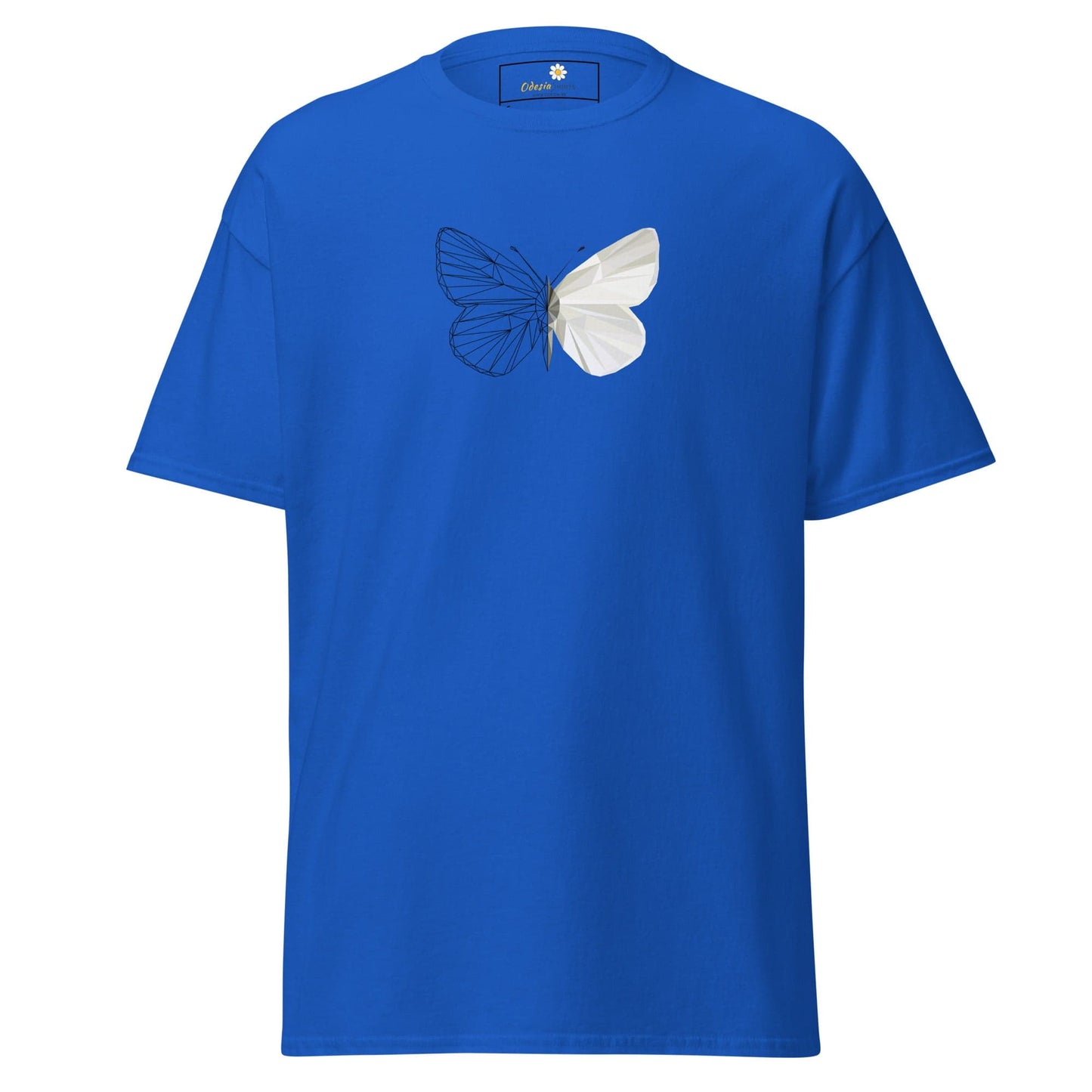 Unisex classic tee - ANIMALS BUTTERFLY - REGULAR - Royal / S