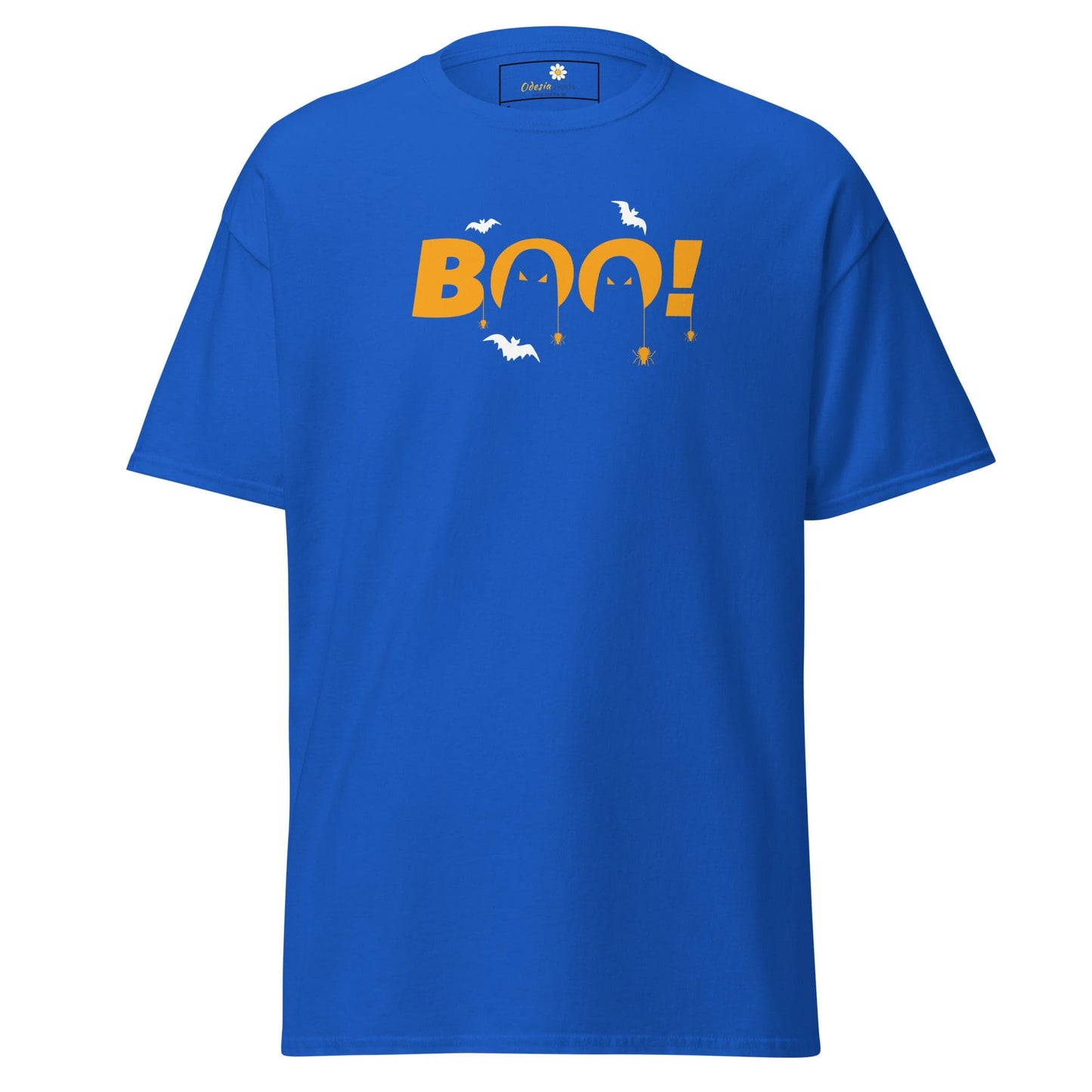 Unisex classic t-shirt - SEASONAL HALLOWEEN BOO - REGULAR - Royal / S