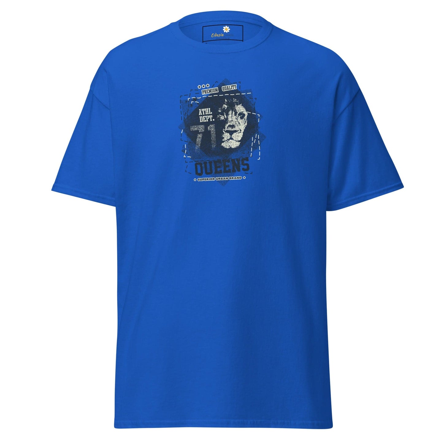 Unisex classic tee - URBAN WILD LIFE 71 QUEENS - REGULAR - Royal / S