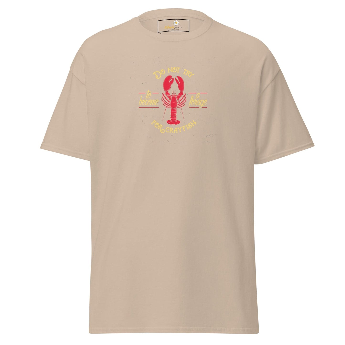 Unisex classic tee - WILD LIFE CRAYFISH - REGULAR - Sand / S