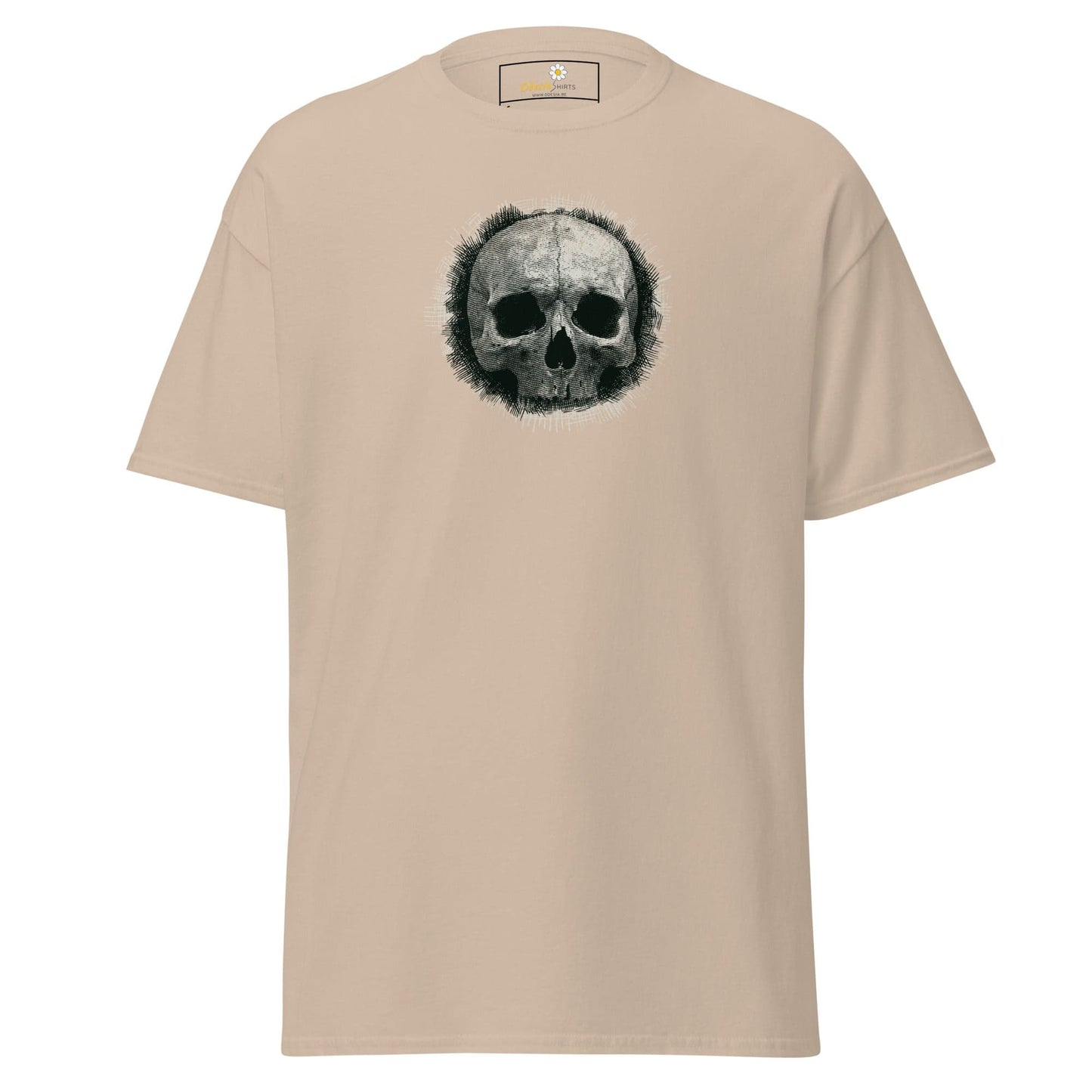 Unisex classic tee - SKULL - REGULAR - Sand / S