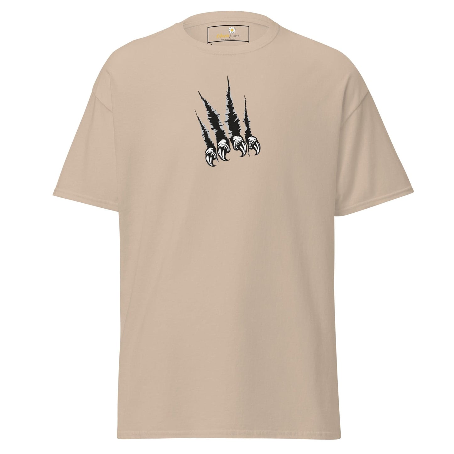 Unisex classic tee - WILD LIFE CLAWS - REGULAR - Sand / S