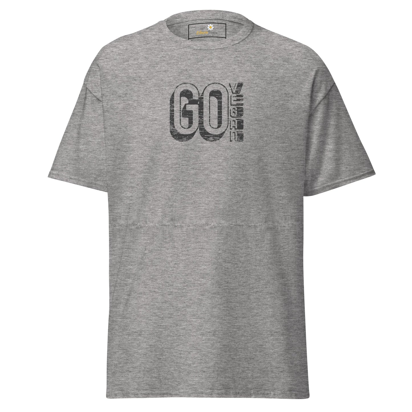 Unisex classic tee - GREEN GO VEGAN - REGULAR - Sport Grey / S