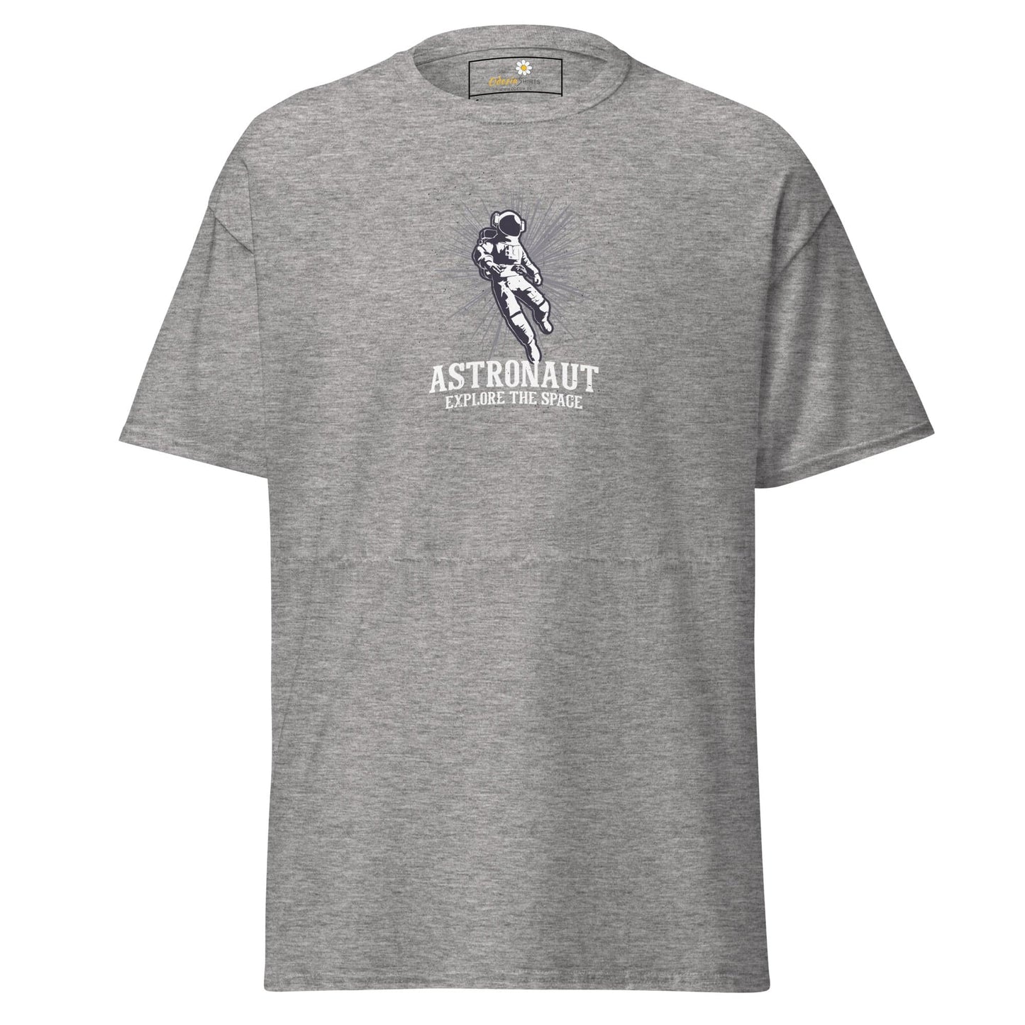Unisex classic tee - ASTRONAUT EXPLORE SPACE - REGULAR - Sport Grey / S