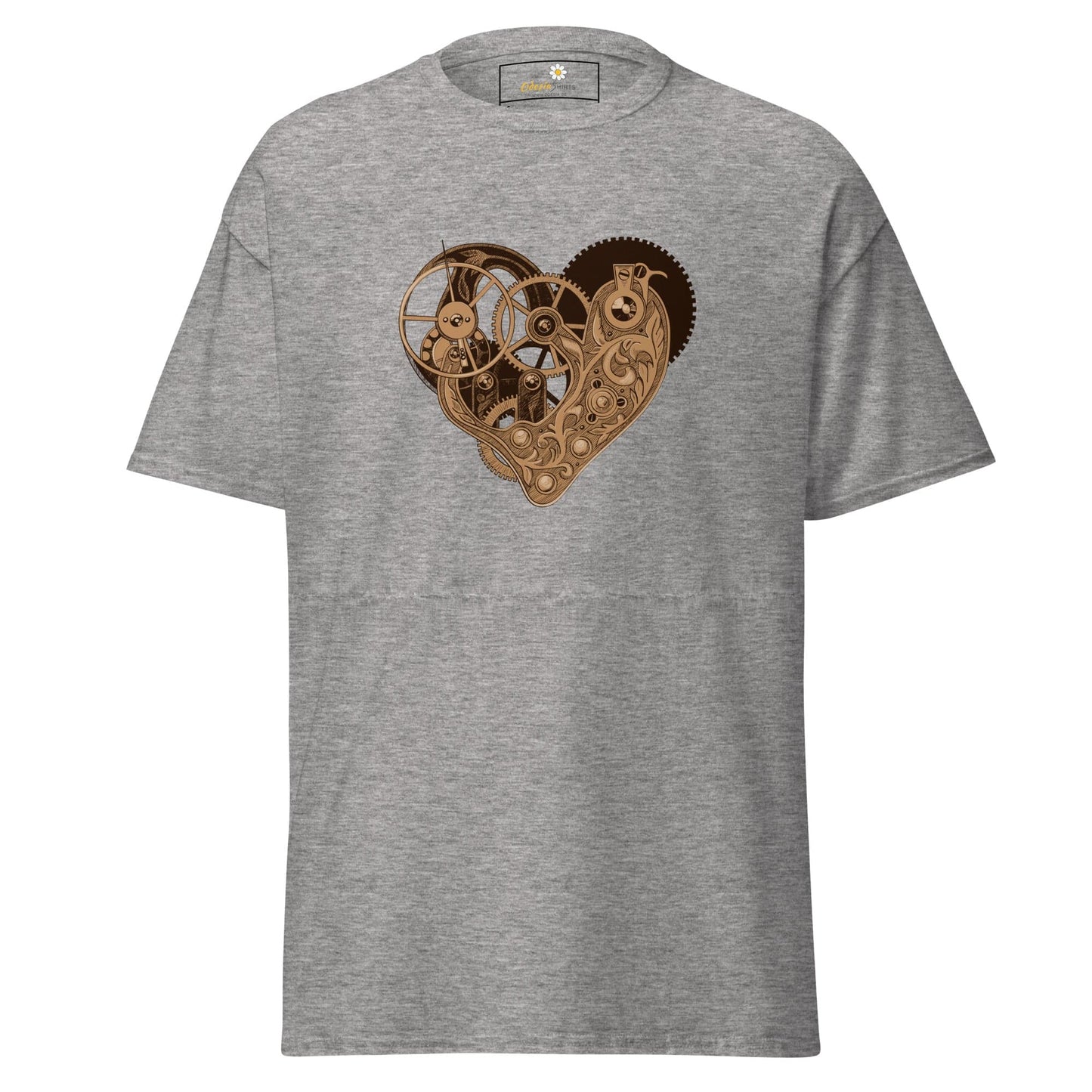 Unisex classic tee - ABSTRACT HEART - REGULAR - Sport Grey / S