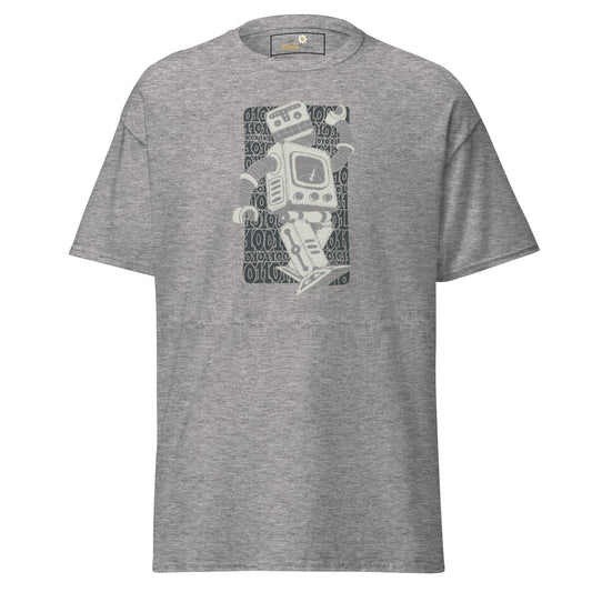 Unisex classic t-shirt - FANTASY ROBOTS NEVER DIE - REGULAR - Sport Grey / S