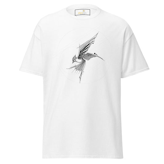 Unisex classic tee - ANIMALS BIRD - REGULAR - White / S
