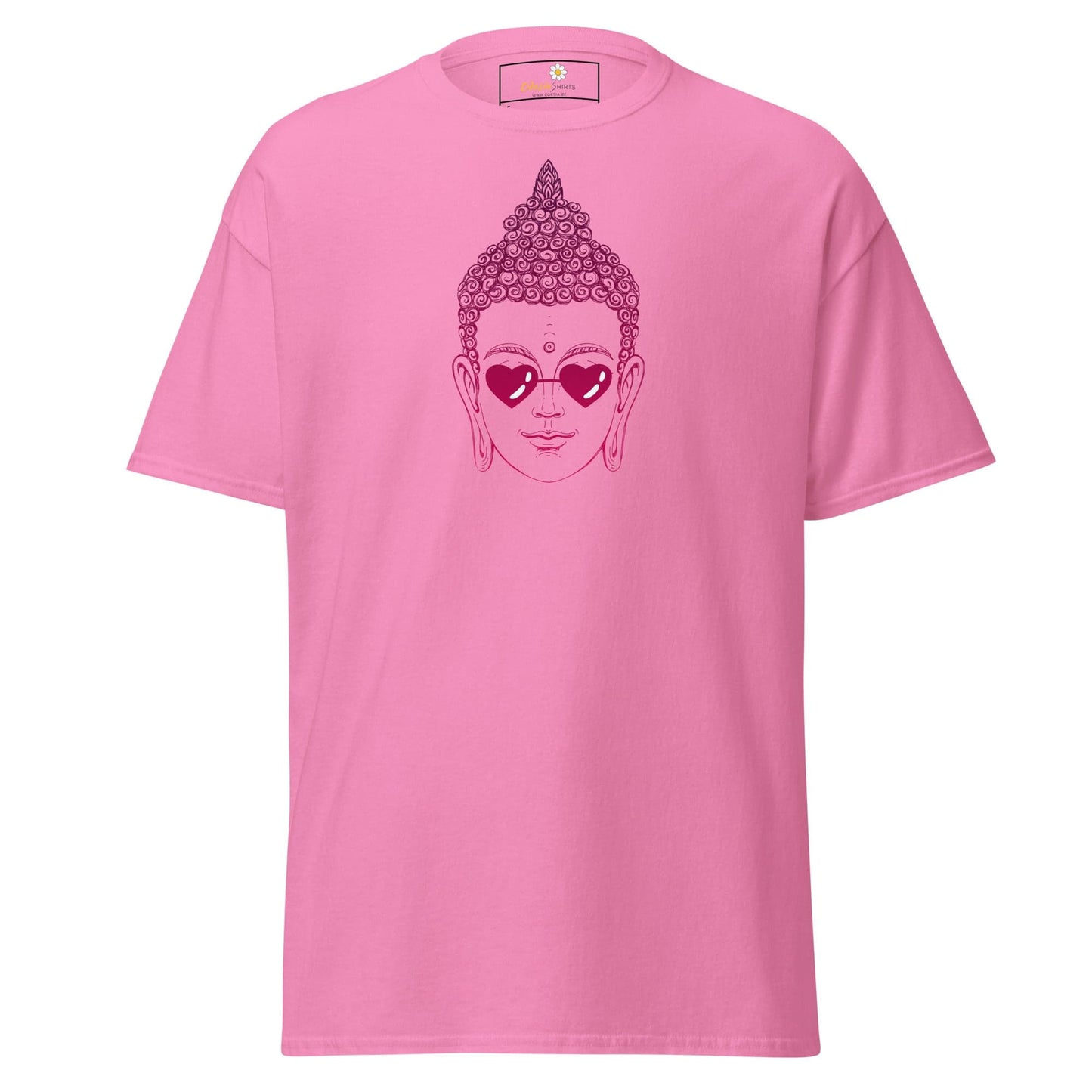Unisex classic t-shirt - SPIRITUAL BUDDHA LOVE - REGULAR - Azalea / S