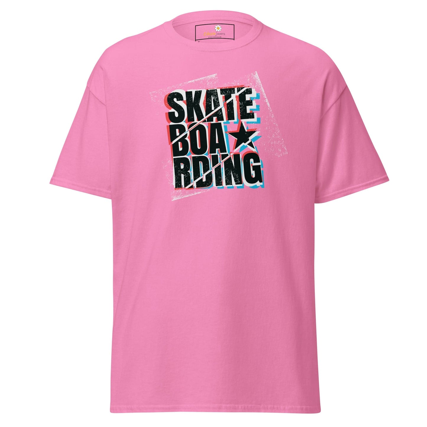 Unisex classic t-shirt - URBAN SPORT SKATEBOARDING - REGULAR - Azalea / S