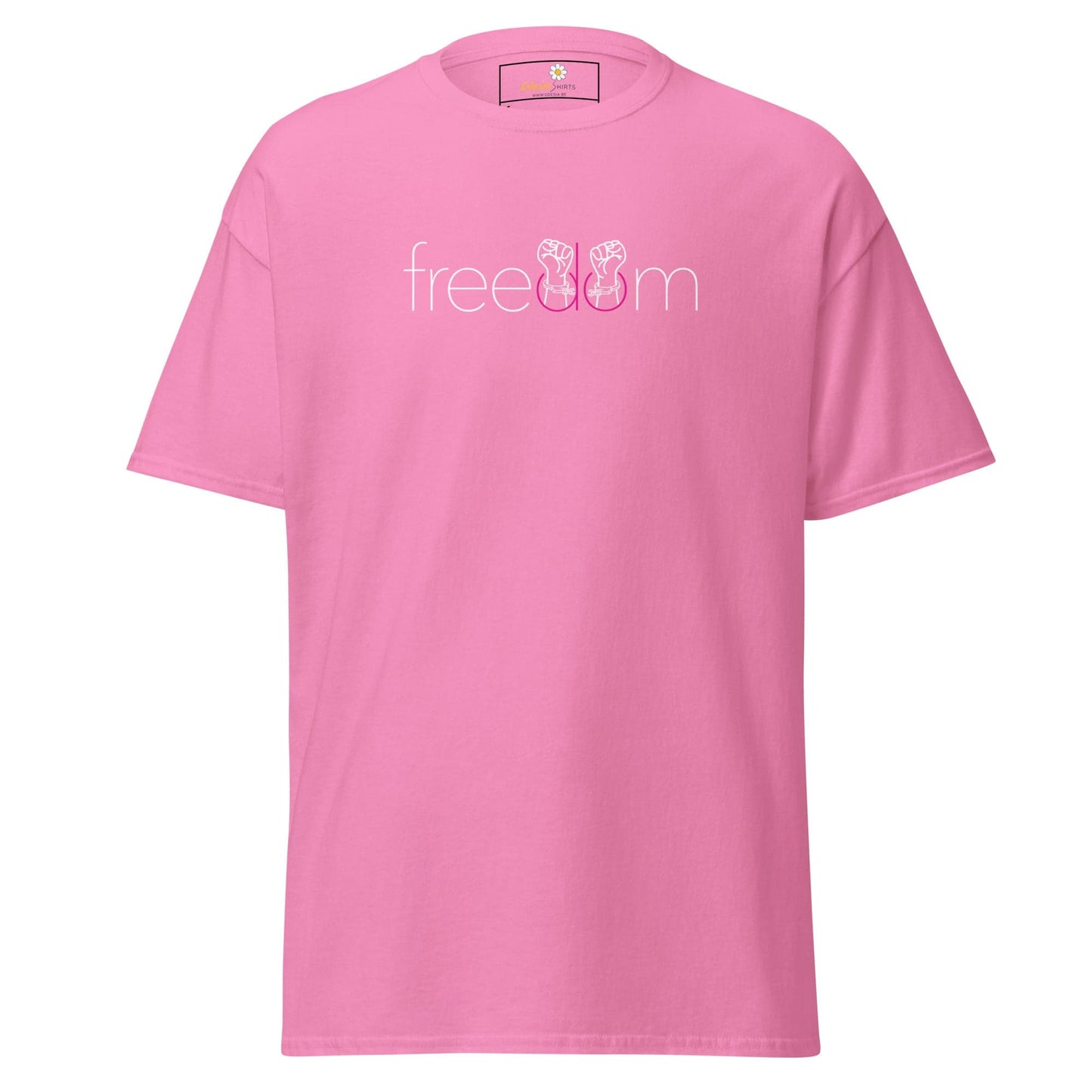 Unisex classic t-shirt - MISC FREEDOM - REGULAR - Azalea / S