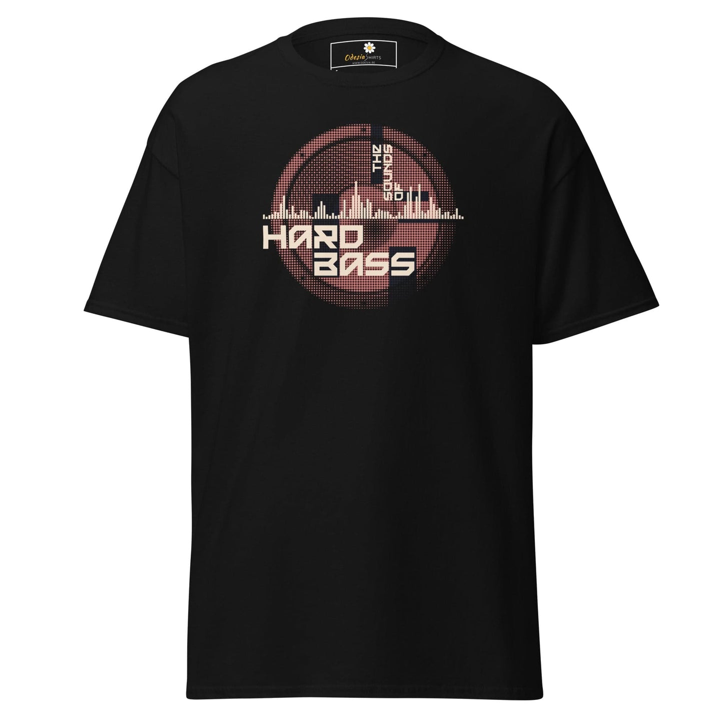 Black T-shirt with graphic design from T-SHIRT DESIGN TEE for Men and Women S to XL