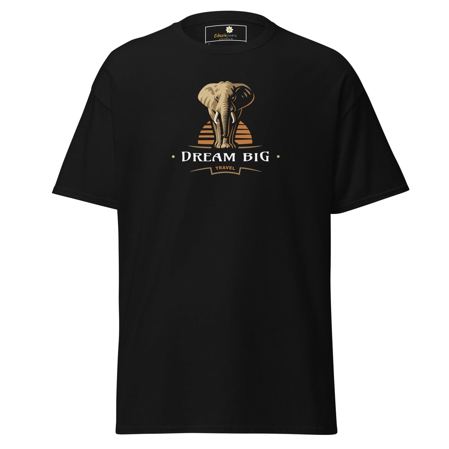 Unisex classic t-shirt - WILD LIFE DREAM BIG - REGULAR - Black / S