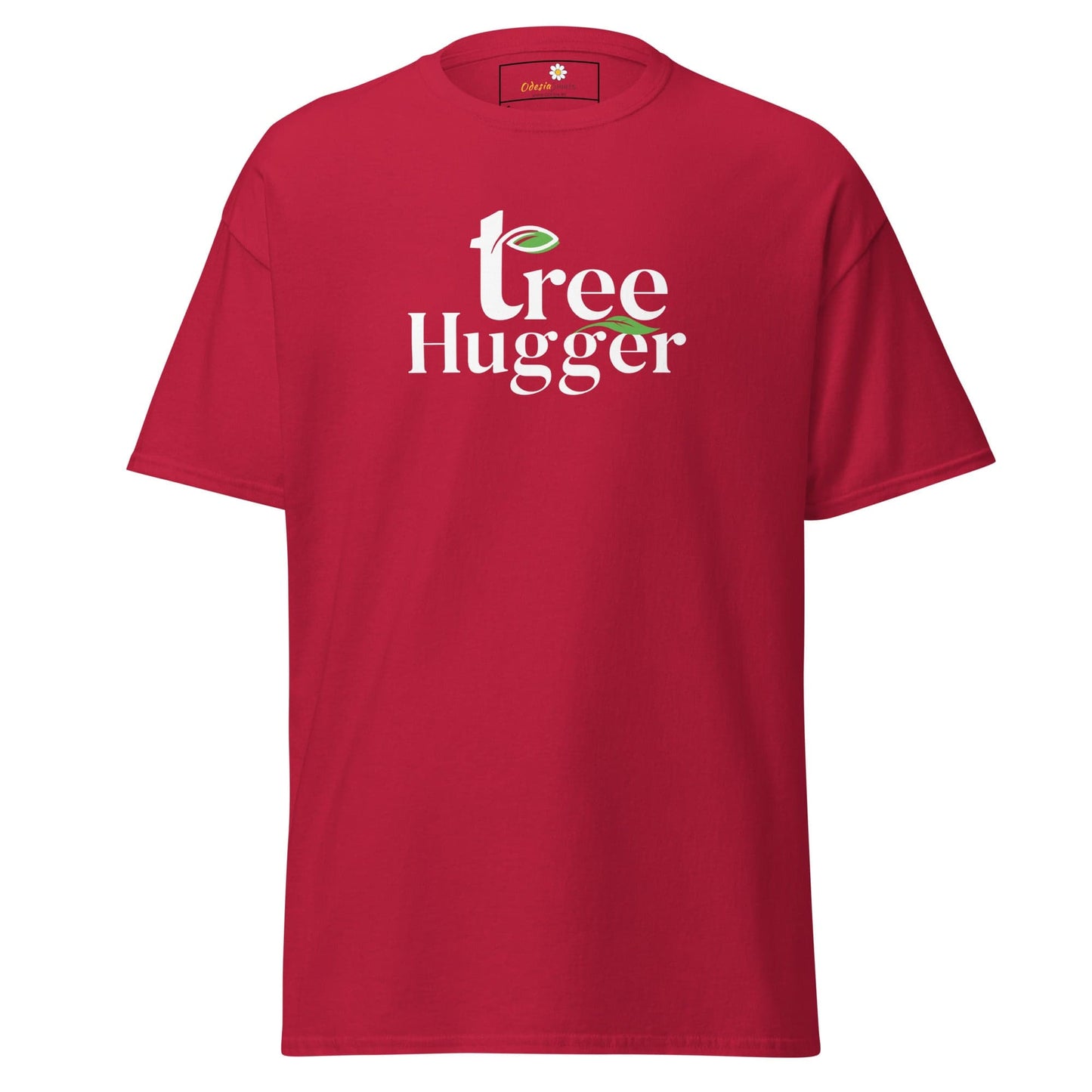 Unisex classic t-shirt - ECOLOGY TREE HUGGER - REGULAR - Cardinal / S