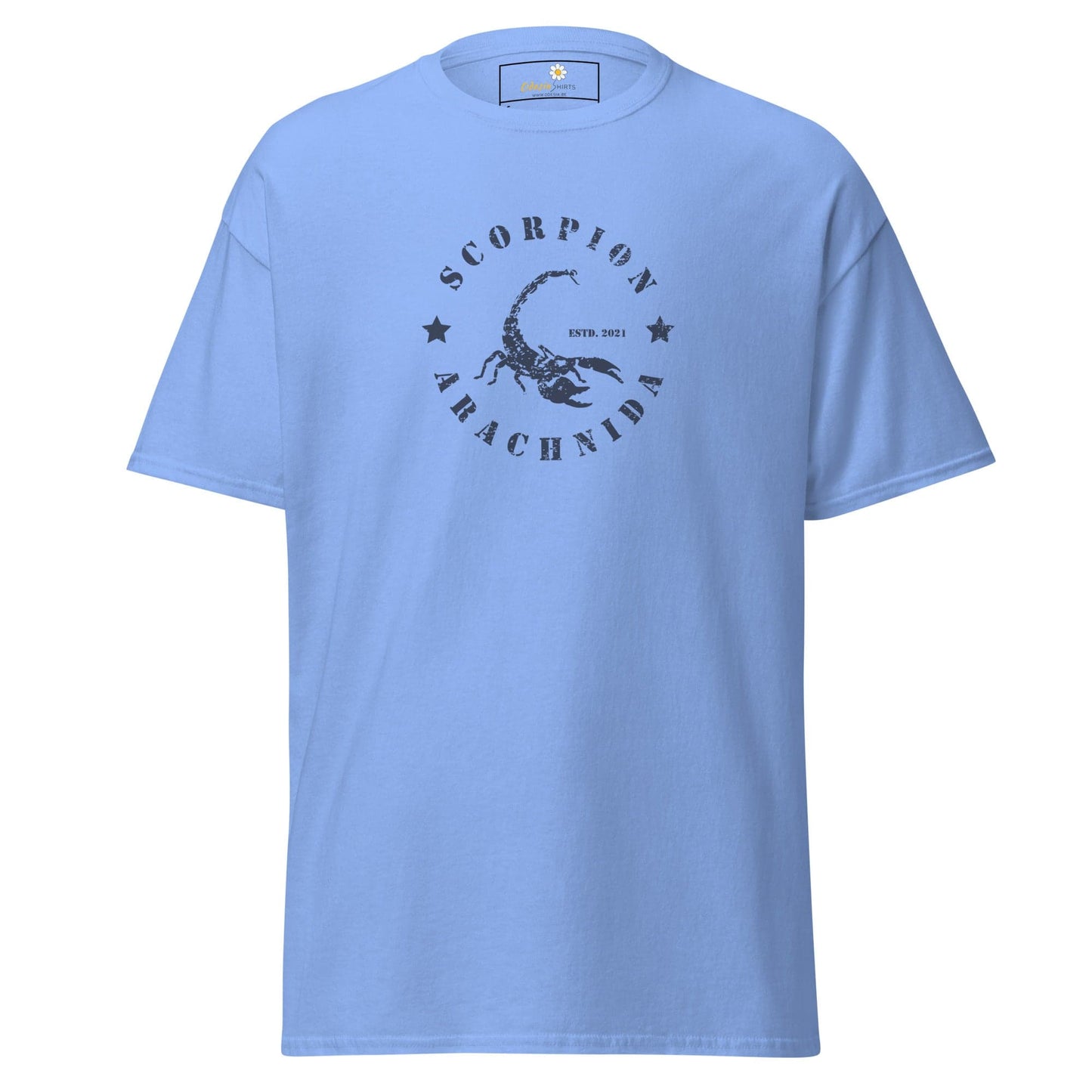 Unisex classic t-shirt - WILD LIFE SCORPION - REGULAR - Carolina Blue / S