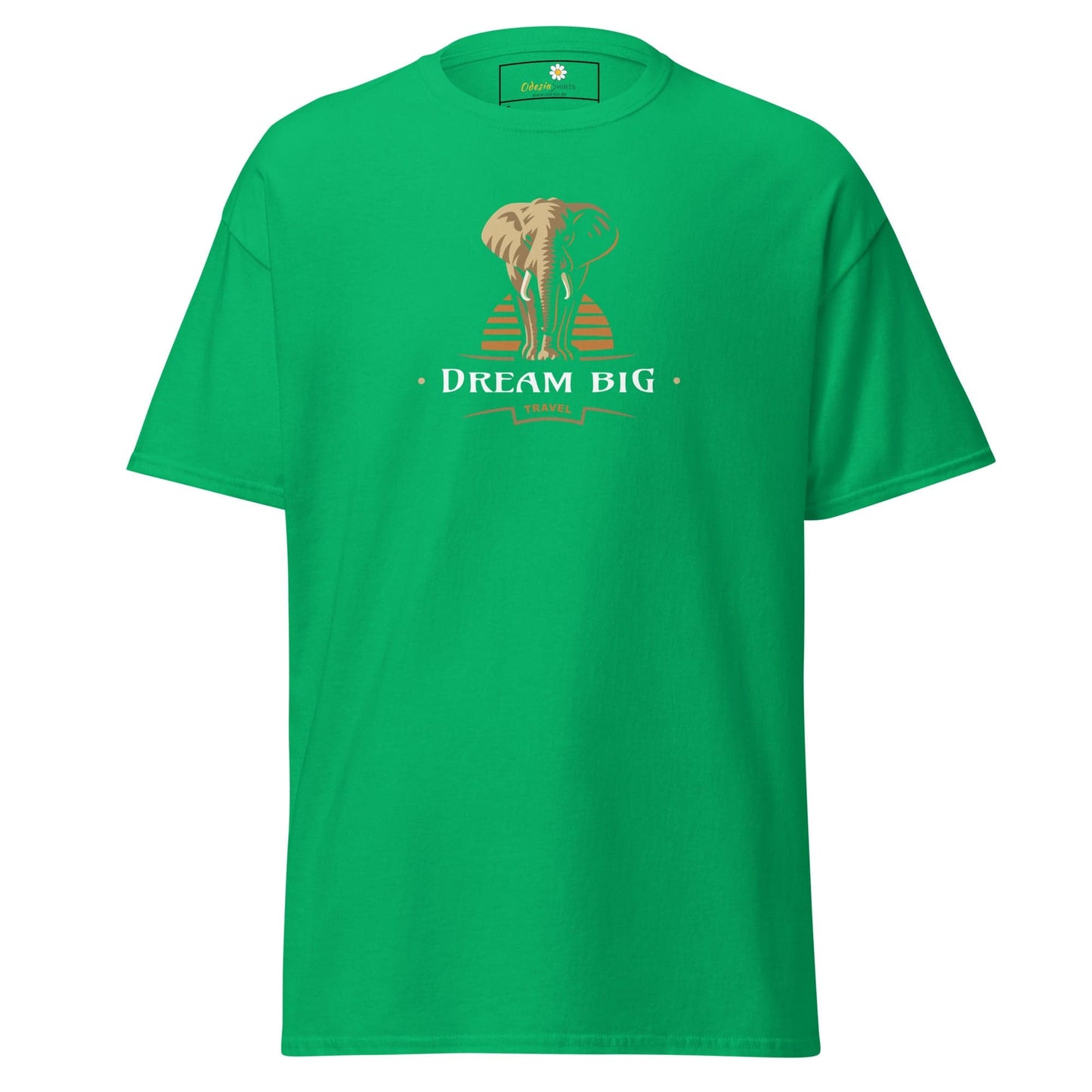 Unisex classic t-shirt - WILD LIFE DREAM BIG - REGULAR - Irish Green / S