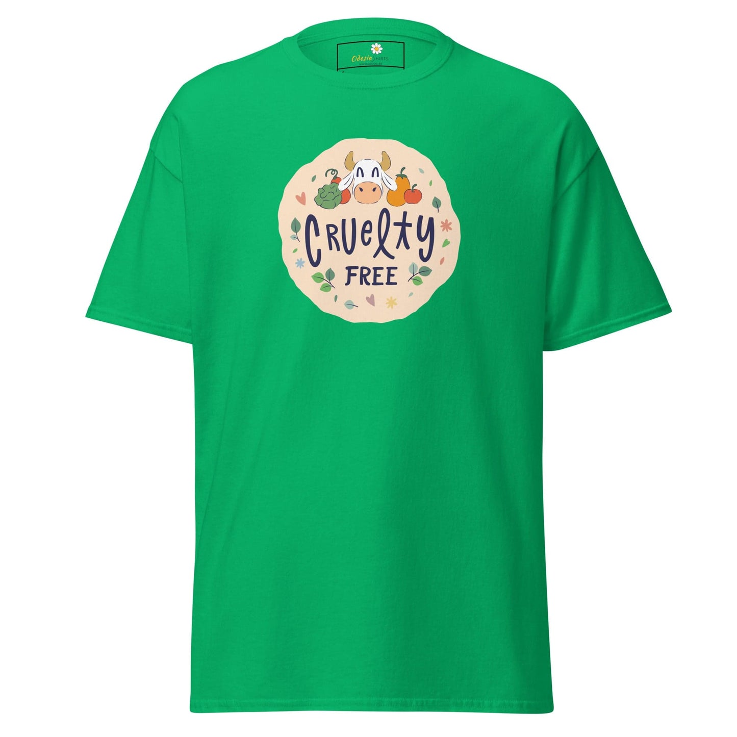 Unisex classic t-shirt - VEGAN CRUELTY FREE - REGULAR - Irish Green / S