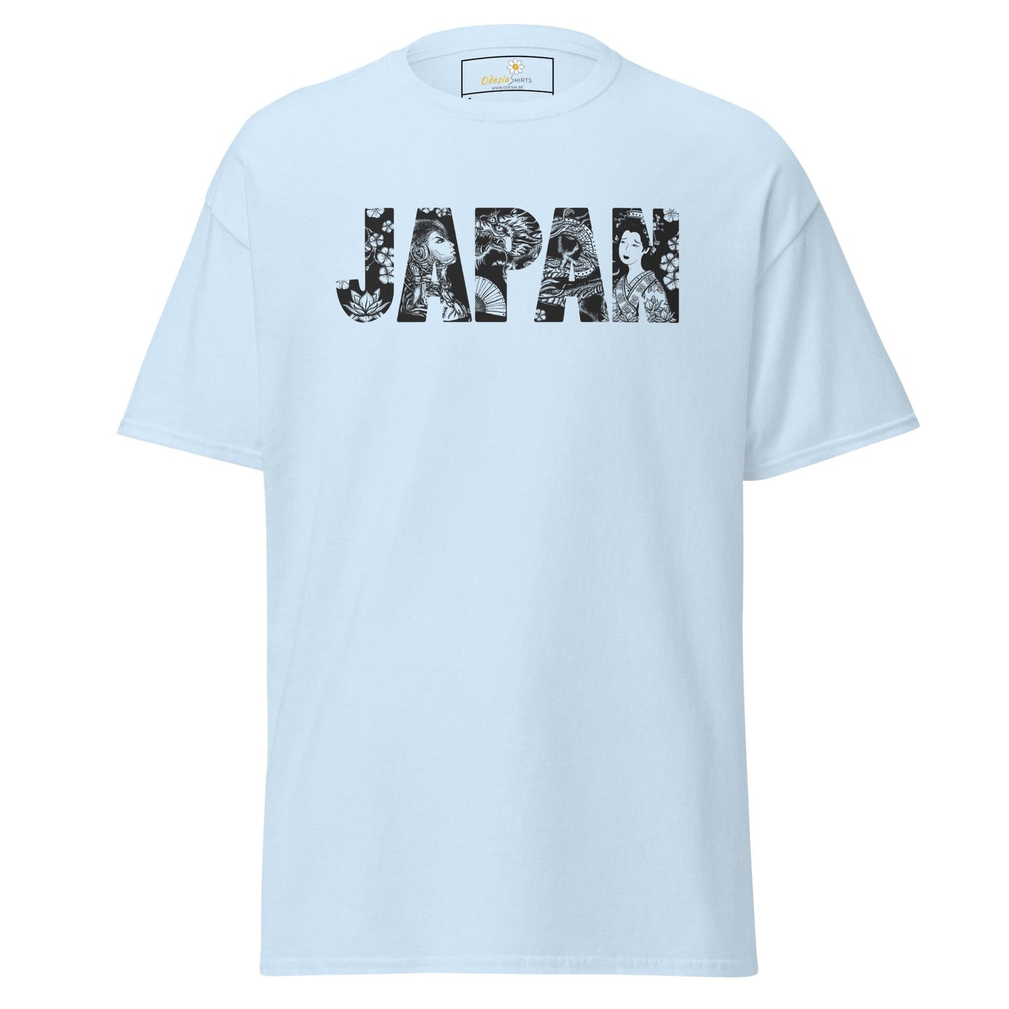 Unisex classic t-shirt - COUNTRY JAPAN - REGULAR - Light Blue / S