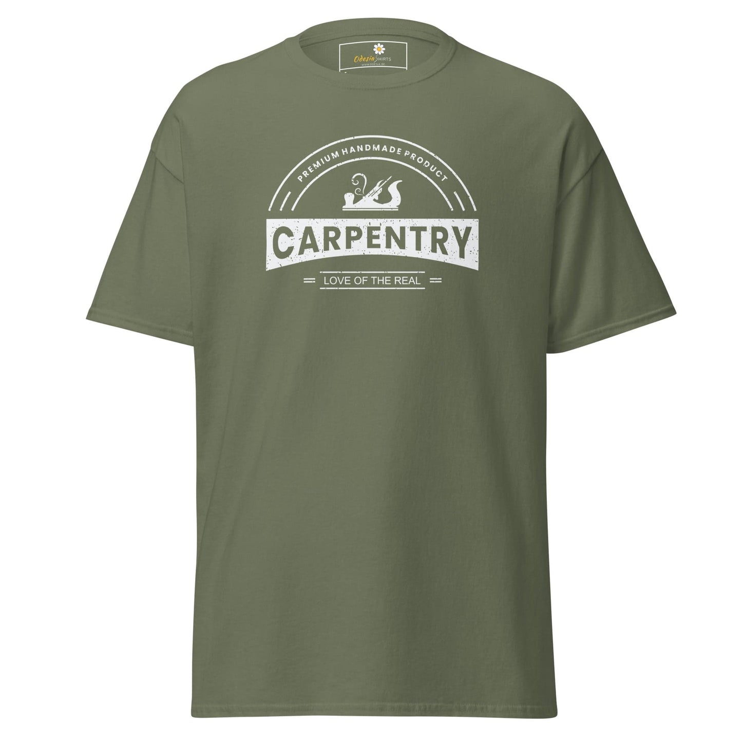 Unisex classic t-shirt - SKILLS CARPENTRY DREAM - REGULAR - Military Green / S