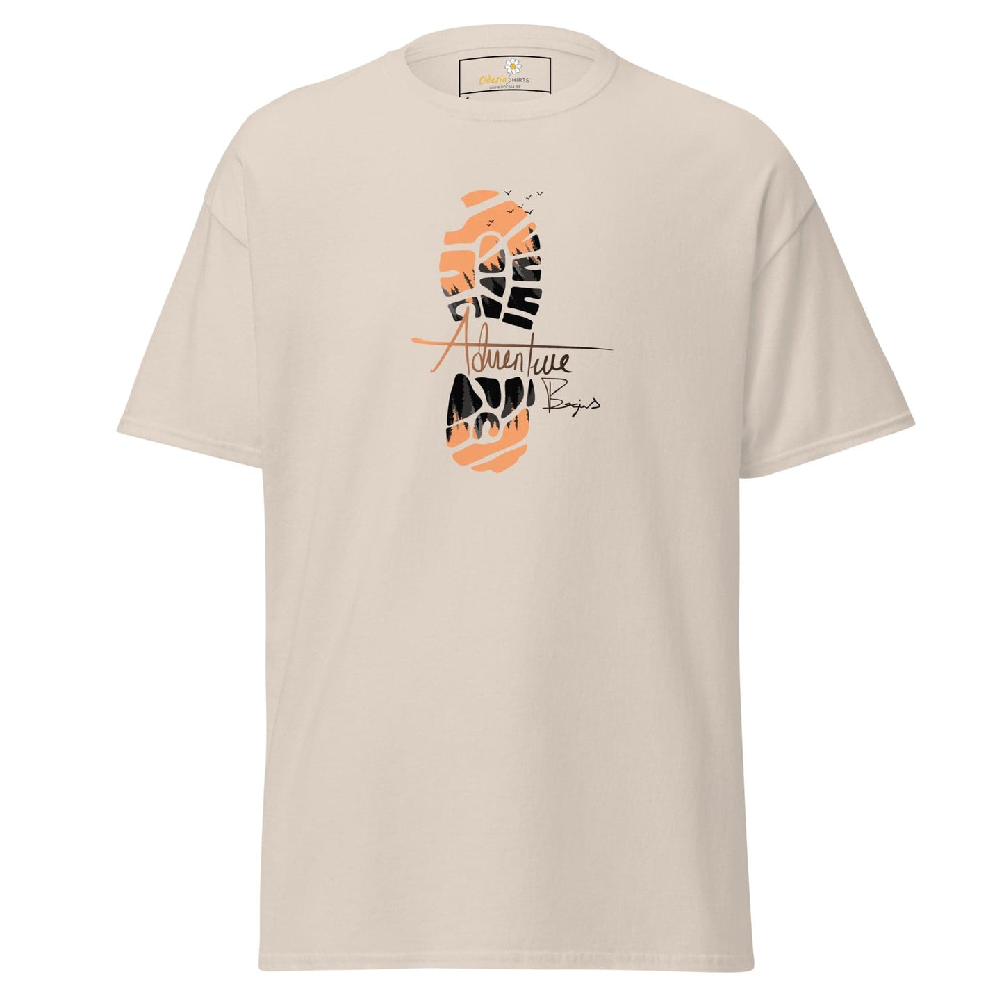 Unisex classic t-shirt - MISC FOOTSTEP - REGULAR - Natural / S